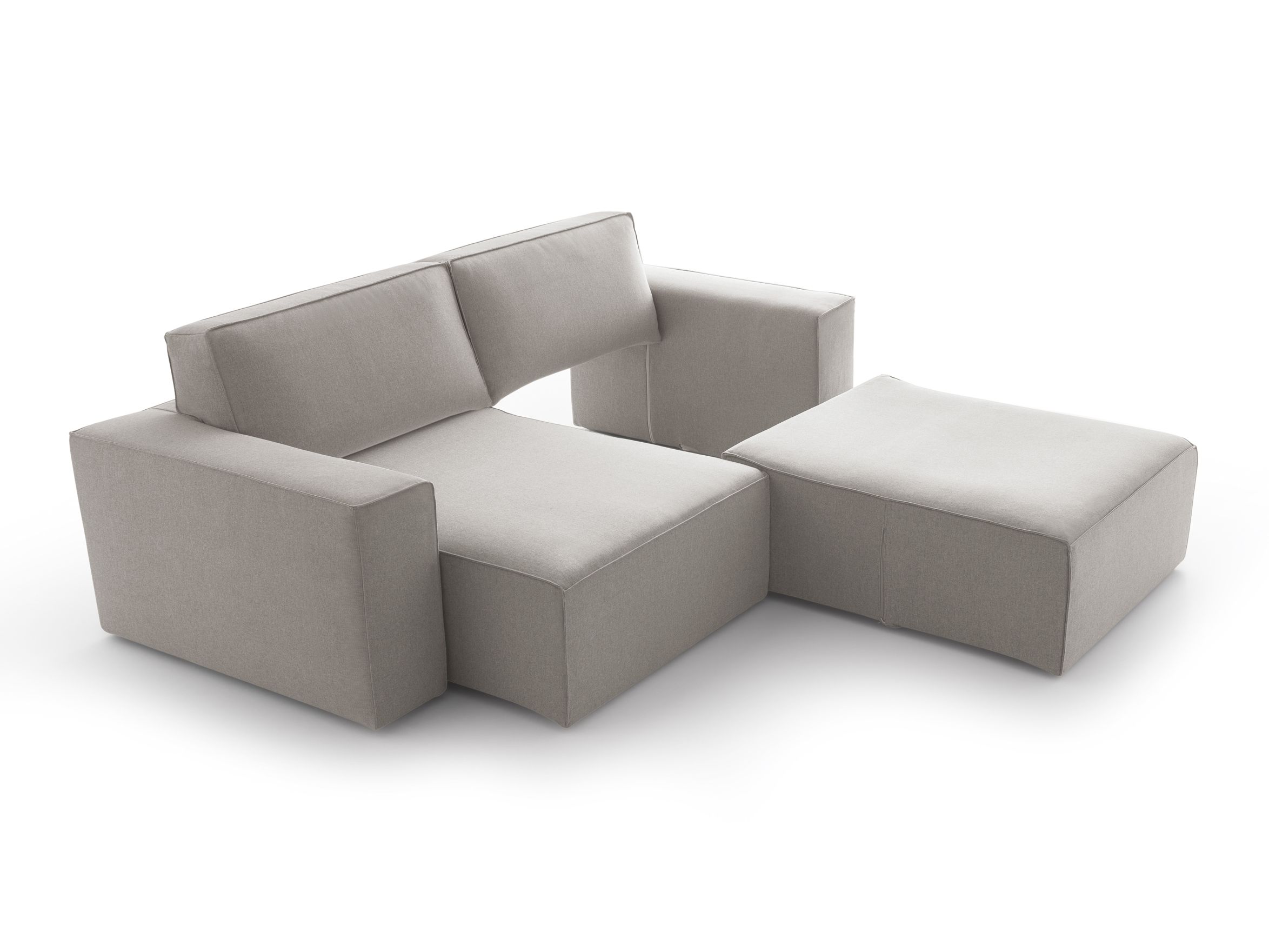 3 seater fabric sofa DRAKE 3 seater sofa Evergreen Collection By Felis