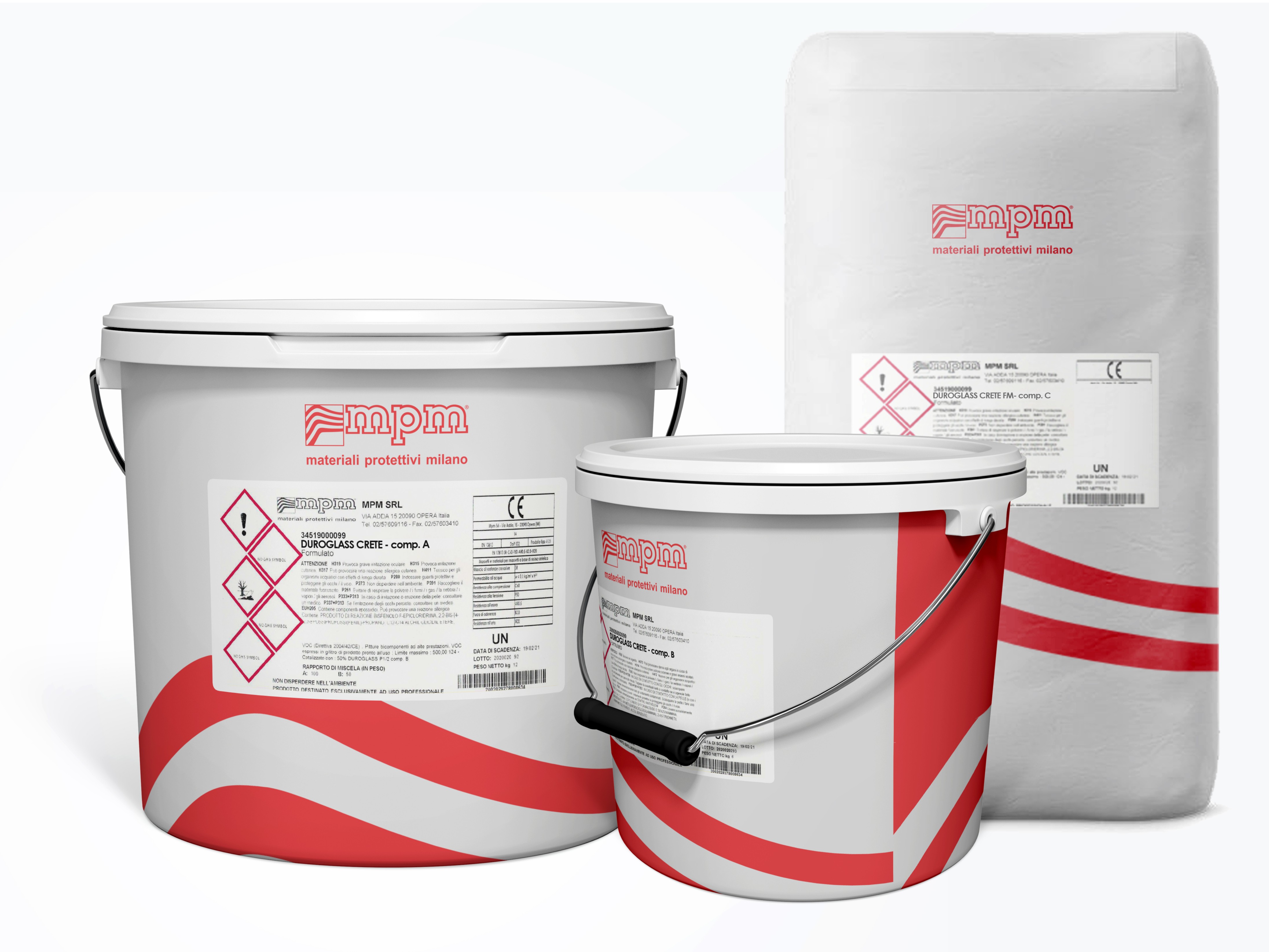 DUROGLASS CRETE FM by MPM - Malta autolivellante ad alta resistenza a base di resine