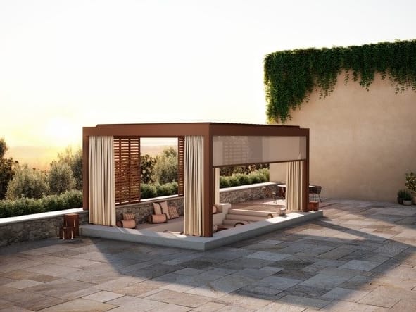 EARTH OASIS by RENSON - Pergola autoportante in alluminio