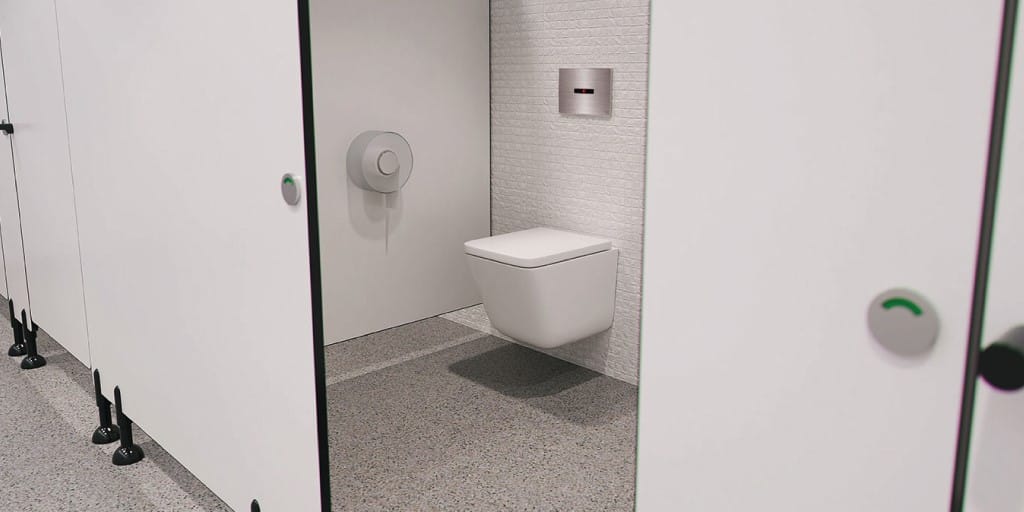 eLINE by OLI - Placca di comando per wc in acciaio inox ad infrarossi - 3