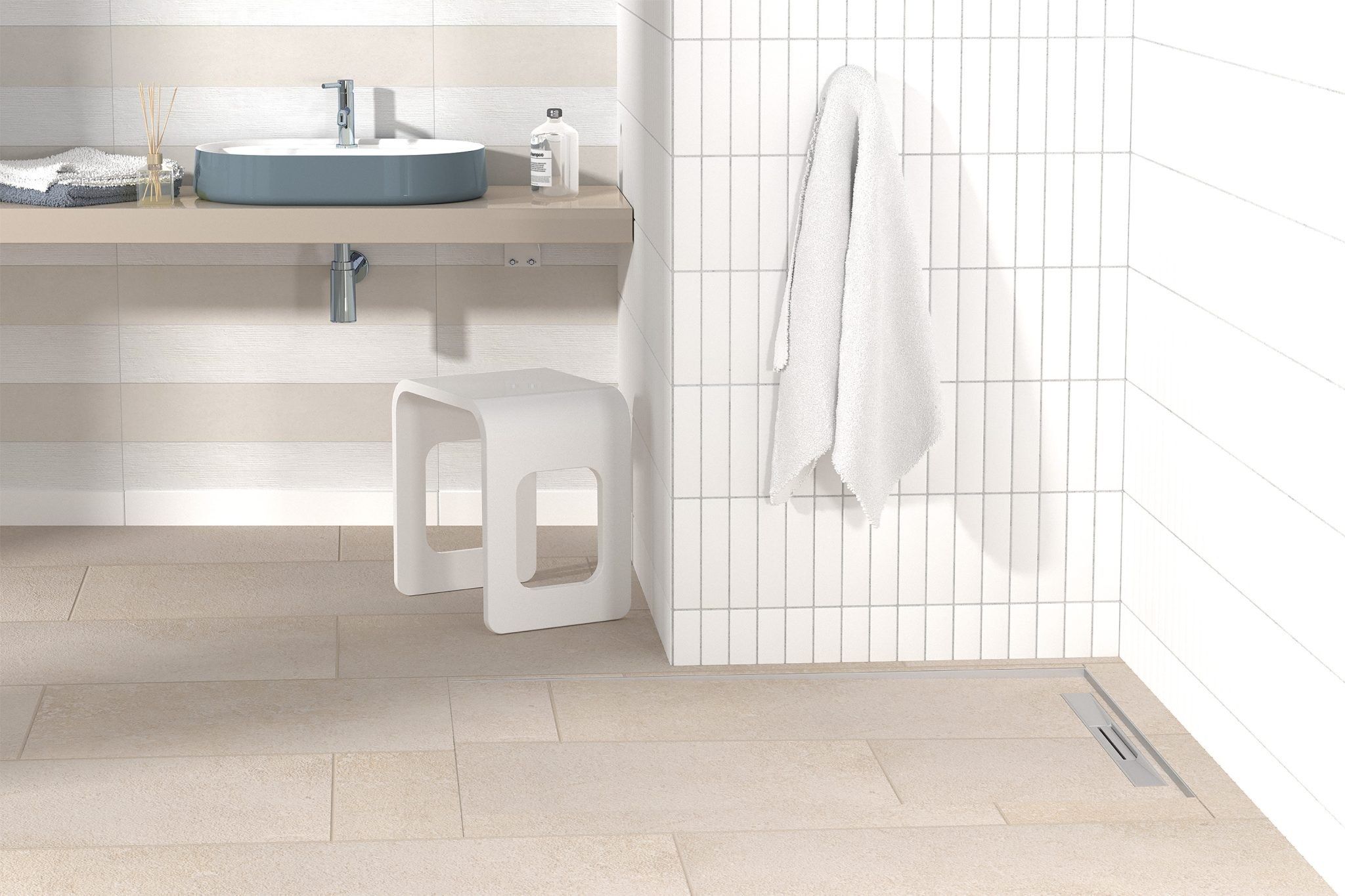 EMYFLOW 5963.204.8 by OMP - Scarico per doccia in ABS - 4