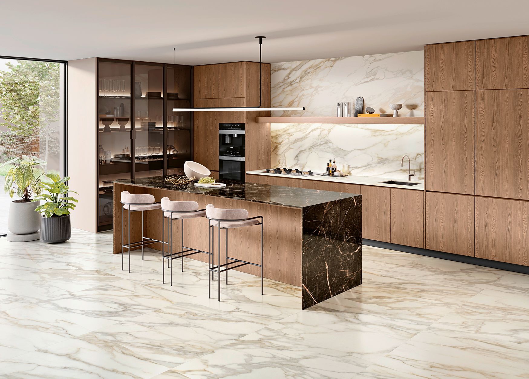 ENDLESS by MARGRES - Pavimento/rivestimento in gres laminato effetto marmo - 2