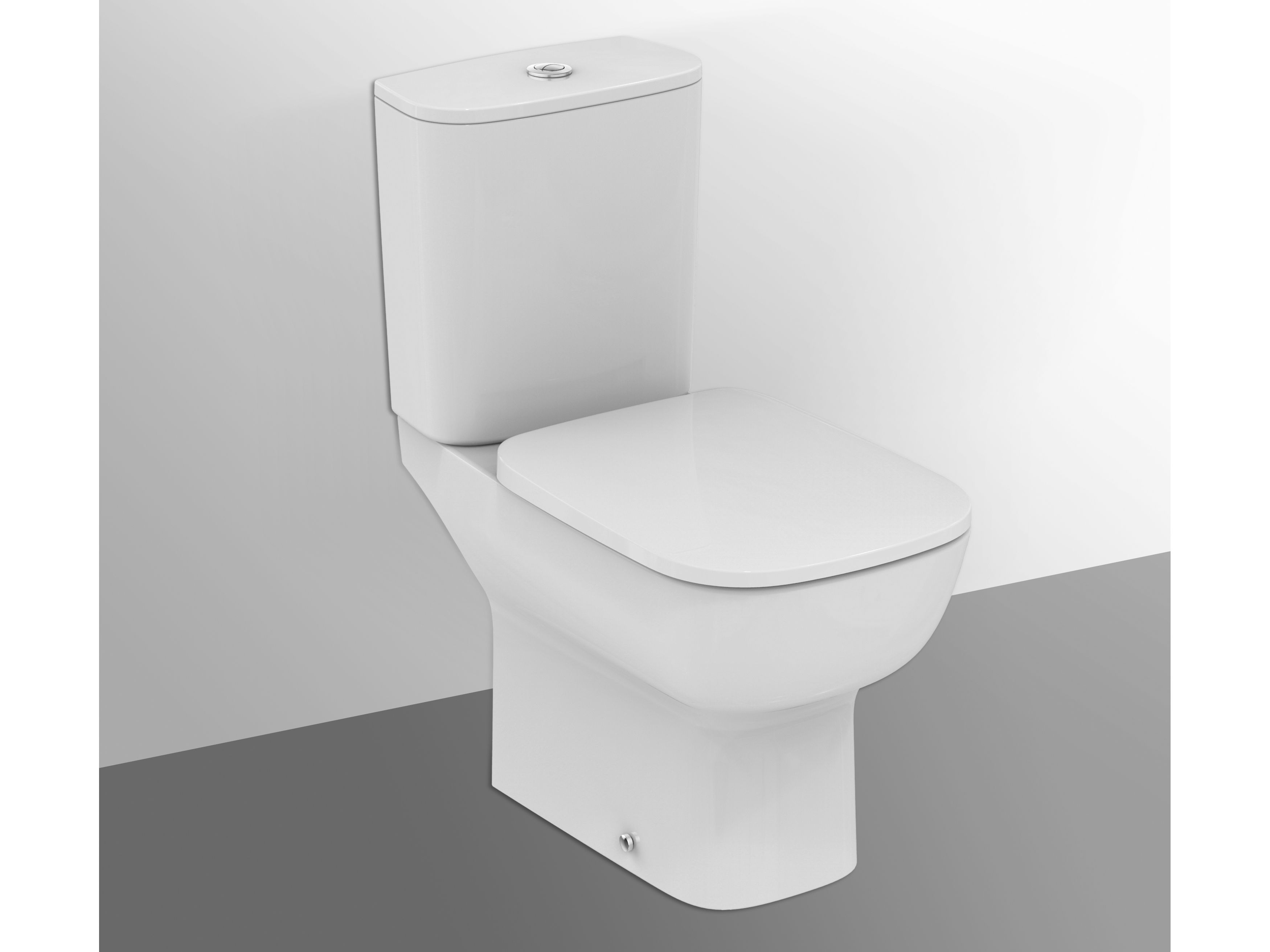 Close coupled ceramic toilet ESEDRA Close coupled toilet Esedra