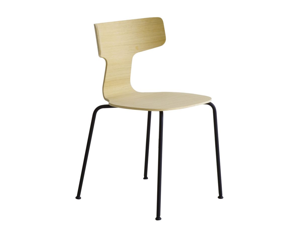 Stackable multilayer wood chair FEDRA Stackable chair FEDRA