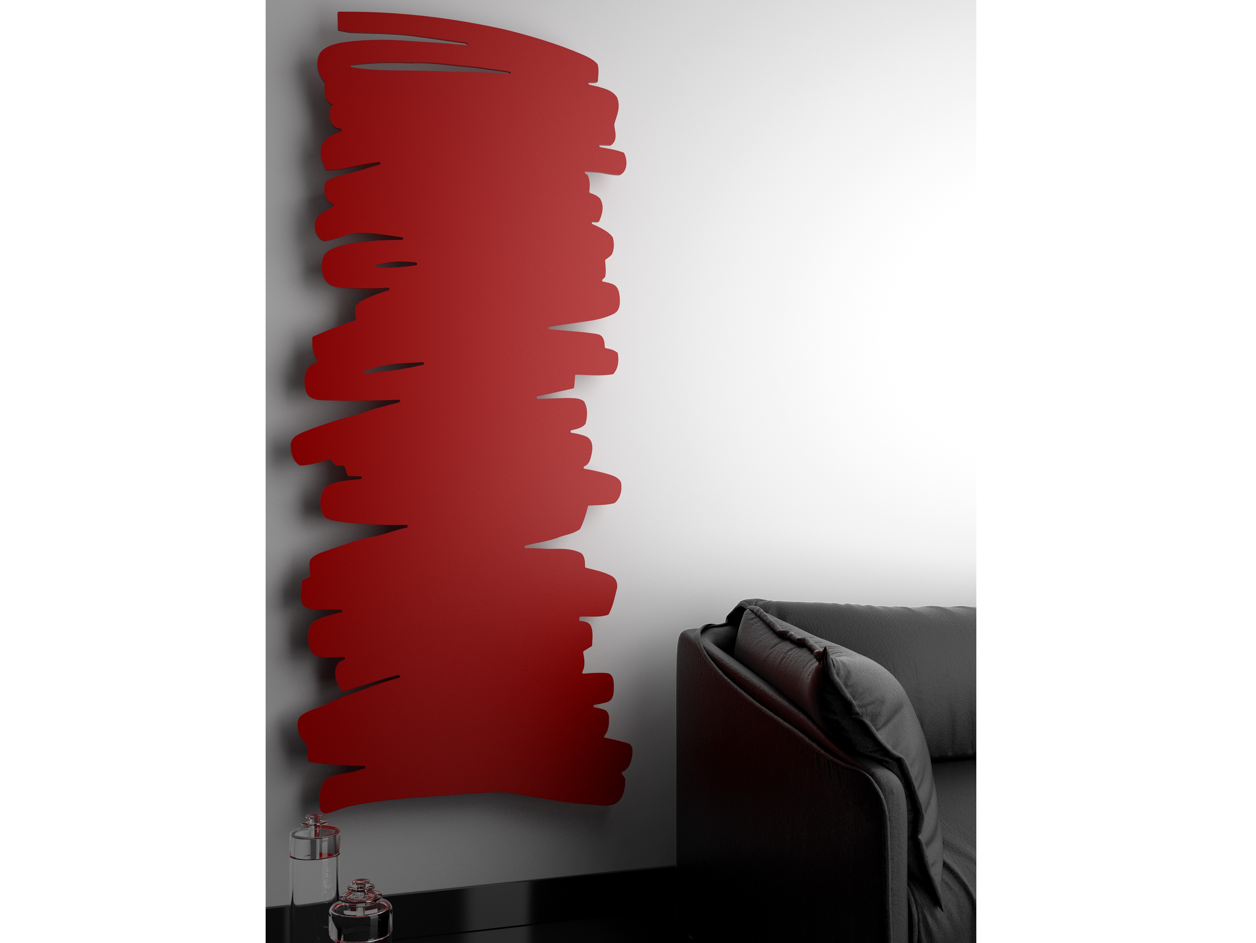 Wall-mounted panel radiator FLASH Designer radiators Collection By BLEU ...