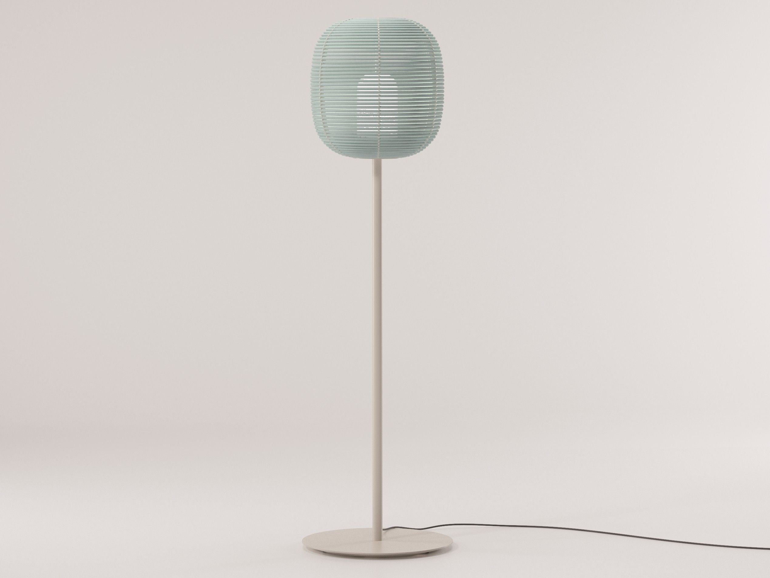 BELA Synthetic fibre floor lamp By Kettal design Doshi Levien