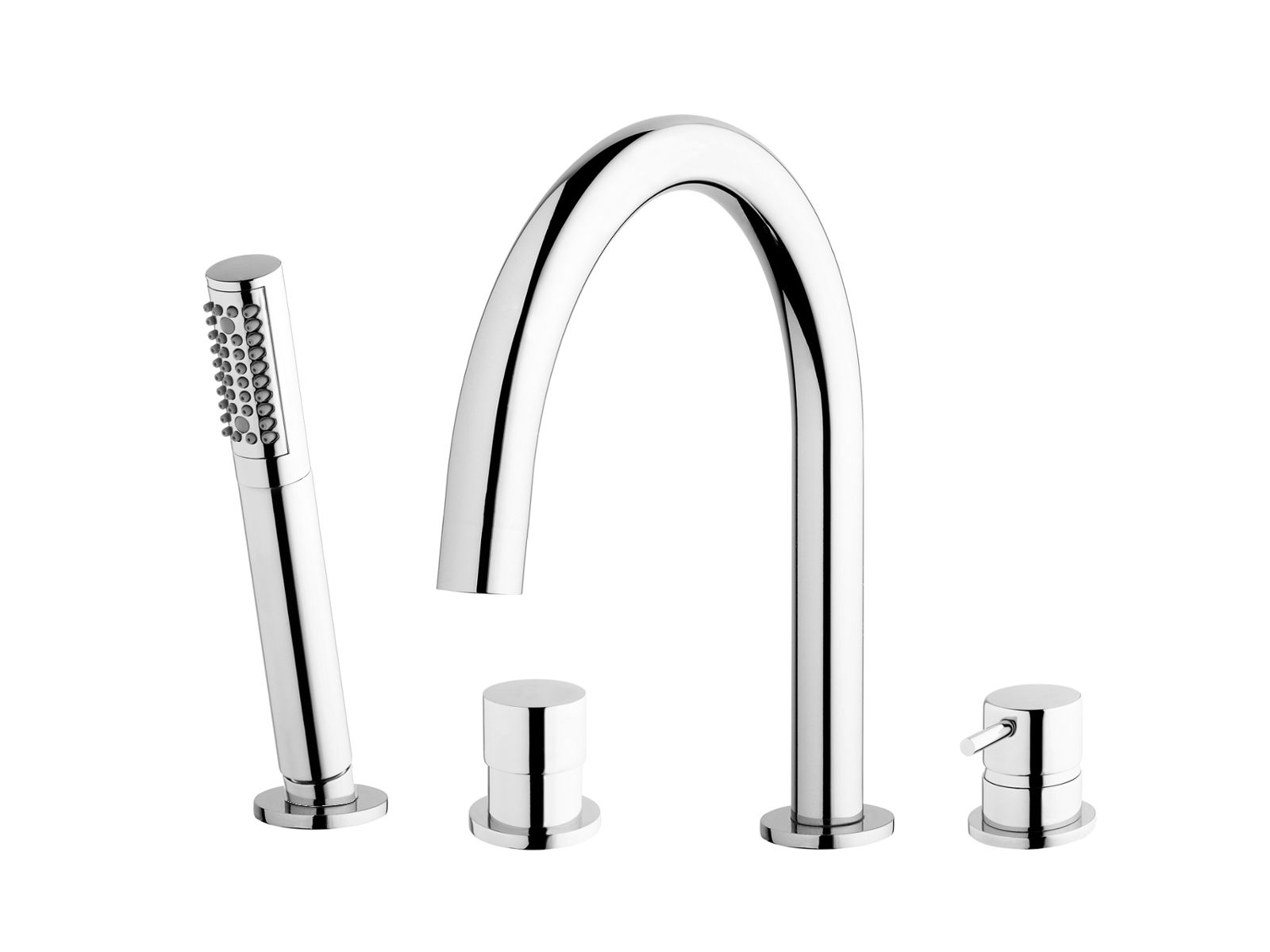 FLOW T1.38 Bathtub tap Chromed brass bathtub tap By Waterevolution