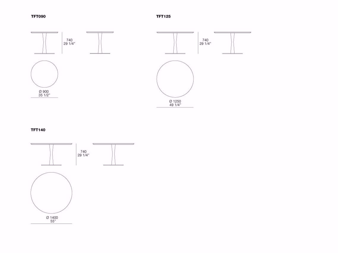FLUTE Marble table Flute Collection By Poliform design Roberto Barbieri