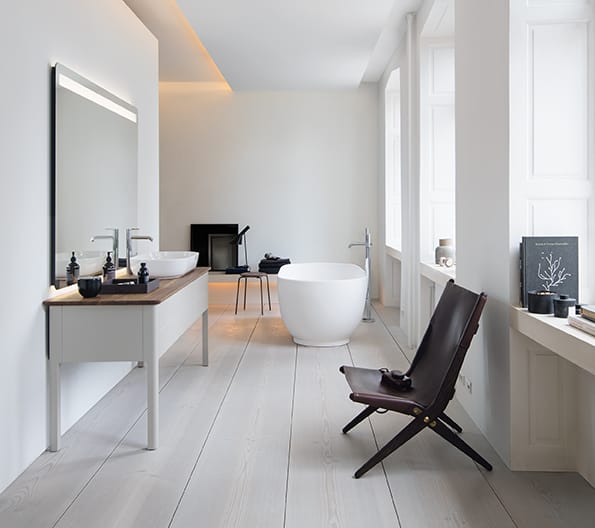 LUV Freestanding bathtub Luv Collection By Duravit design Cecilie Manz