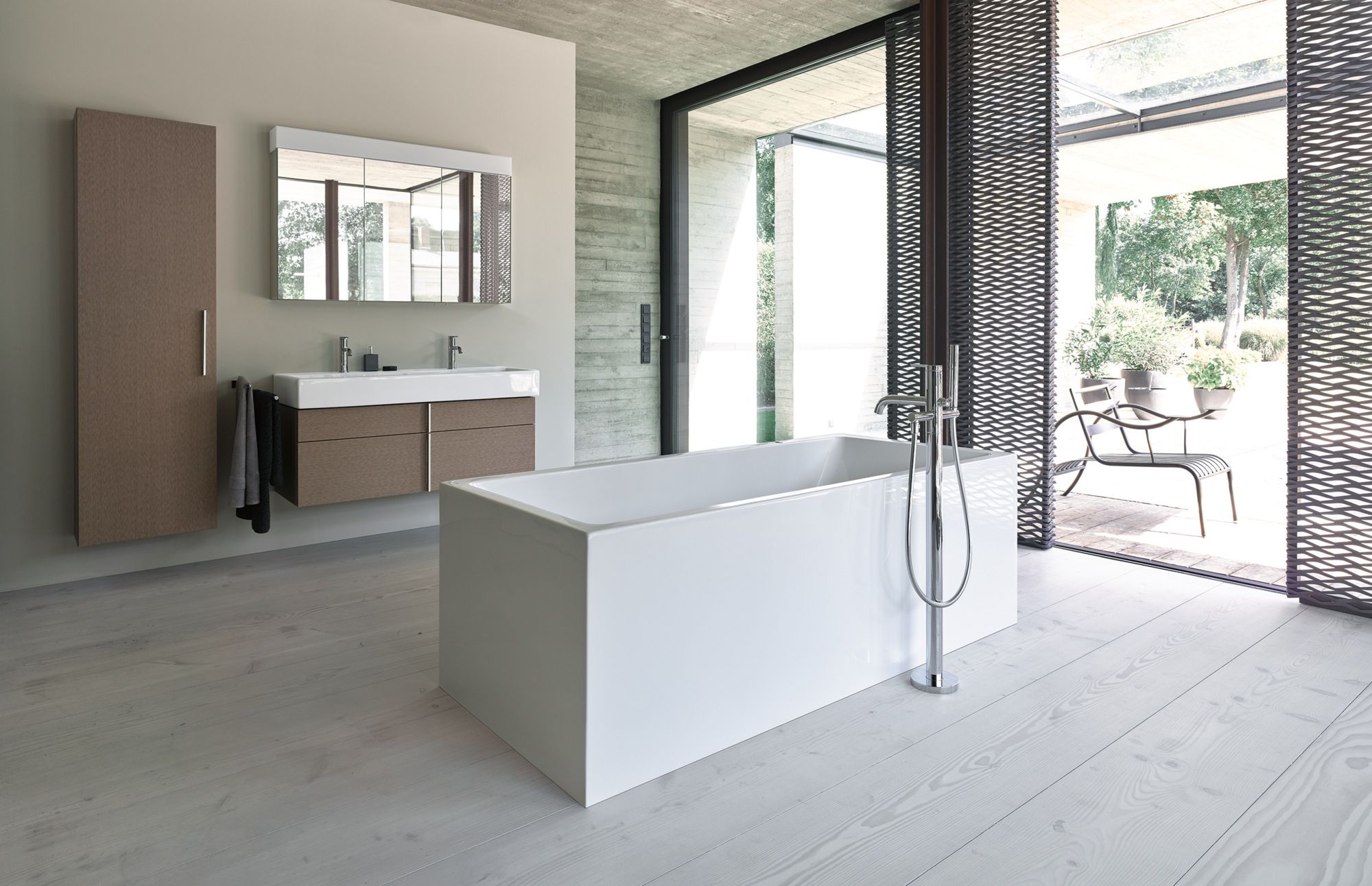 VERO AIR Freestanding bathtub Vero Air Collection By Duravit