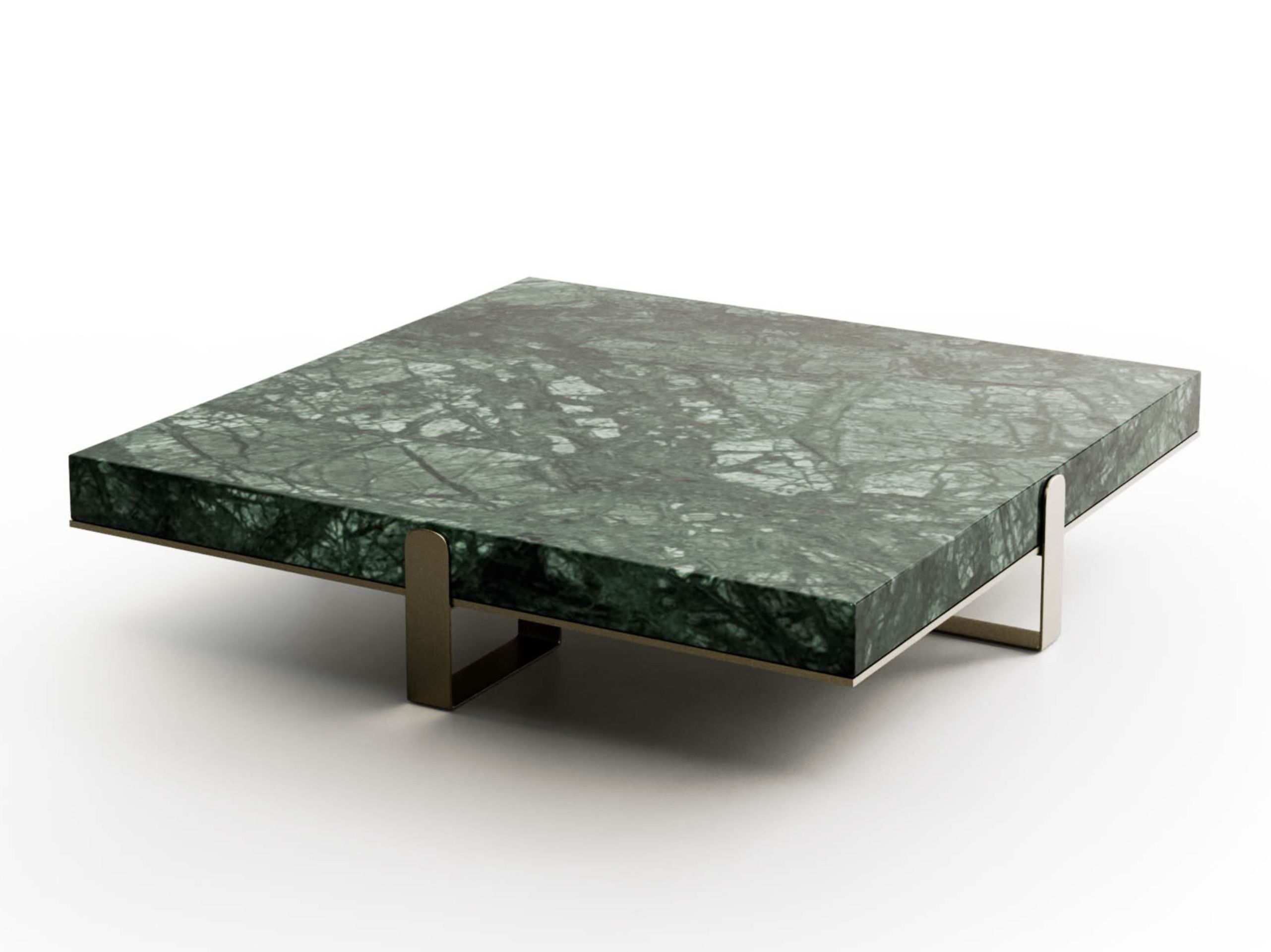 GRAND .23-Q by Capital Collection - Tavolino basso quadrato in marmo