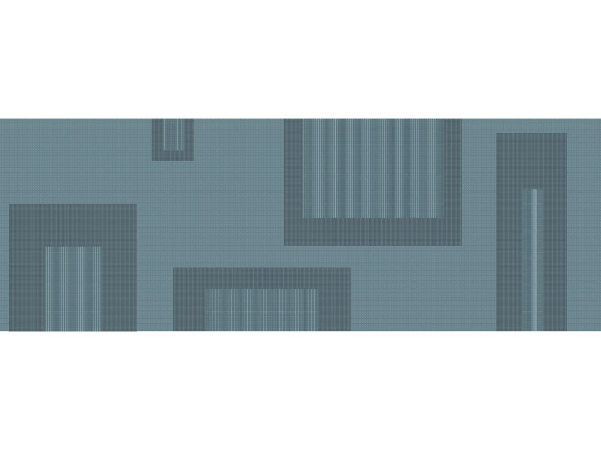 GRID GATES by Texturae - Carta da parati a quadri lavabile - 3