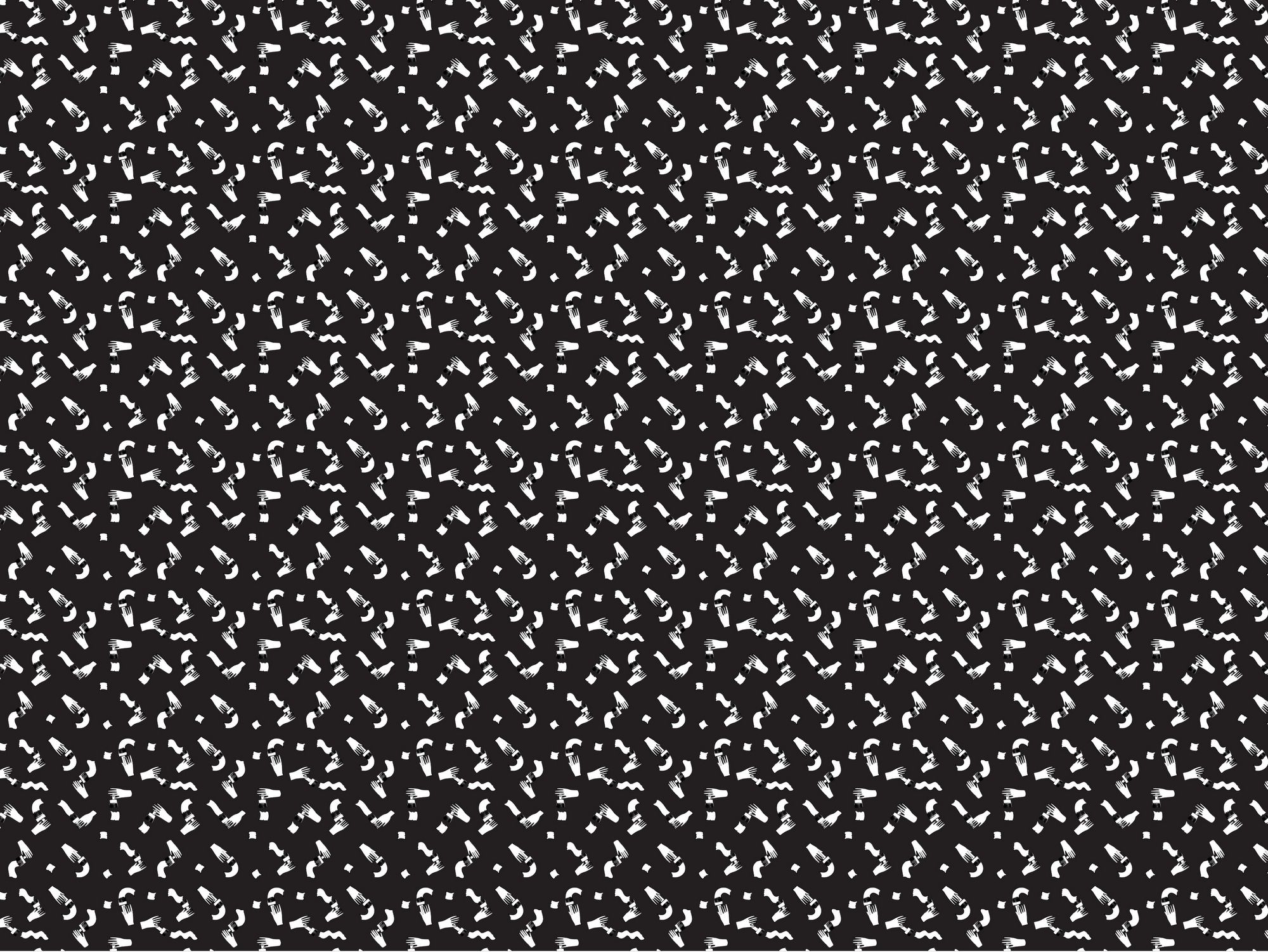 HANDPAINTED by Texturae - Carta da parati a motivi - 3