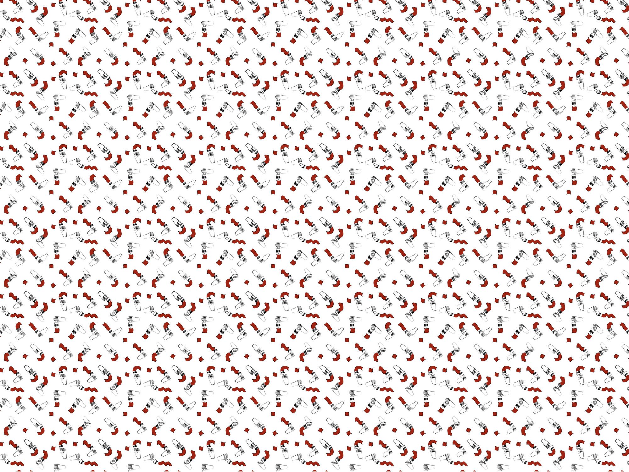 HANDPAINTED by Texturae - Carta da parati a motivi - 4