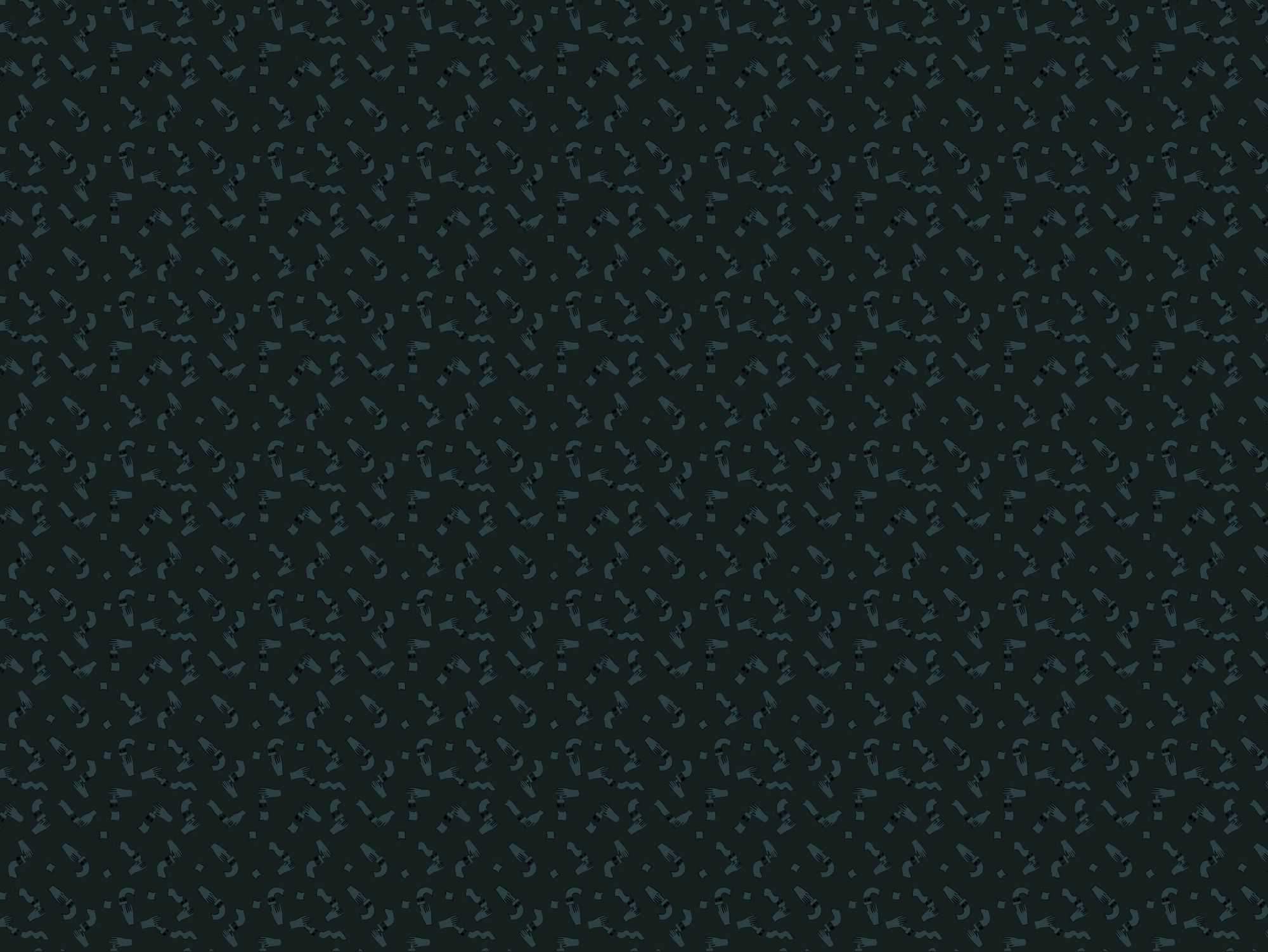 HANDPAINTED by Texturae - Carta da parati a motivi - 5