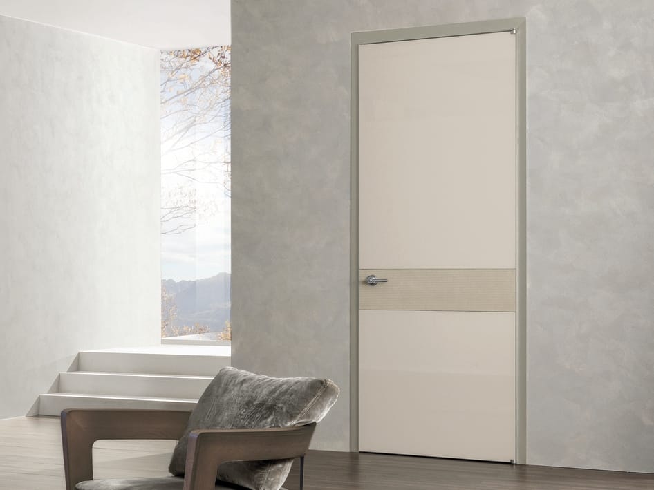 HEADLINE Hinged door Aluminiun Chic Doors Collection By Longhi