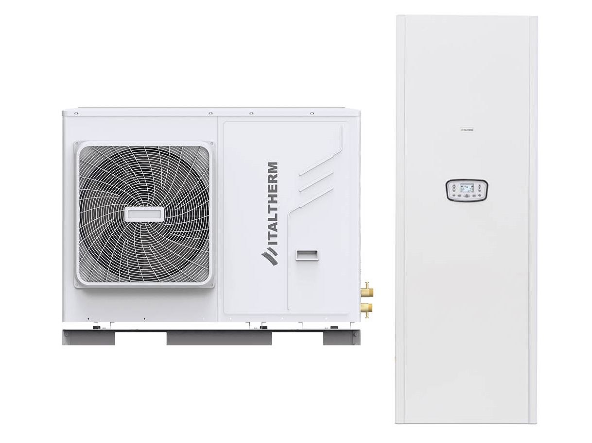 HYDRABLOCK HYBRID SOLAR K by ITALTHERM - Sistema ibrido pompa di calore con caldaia
