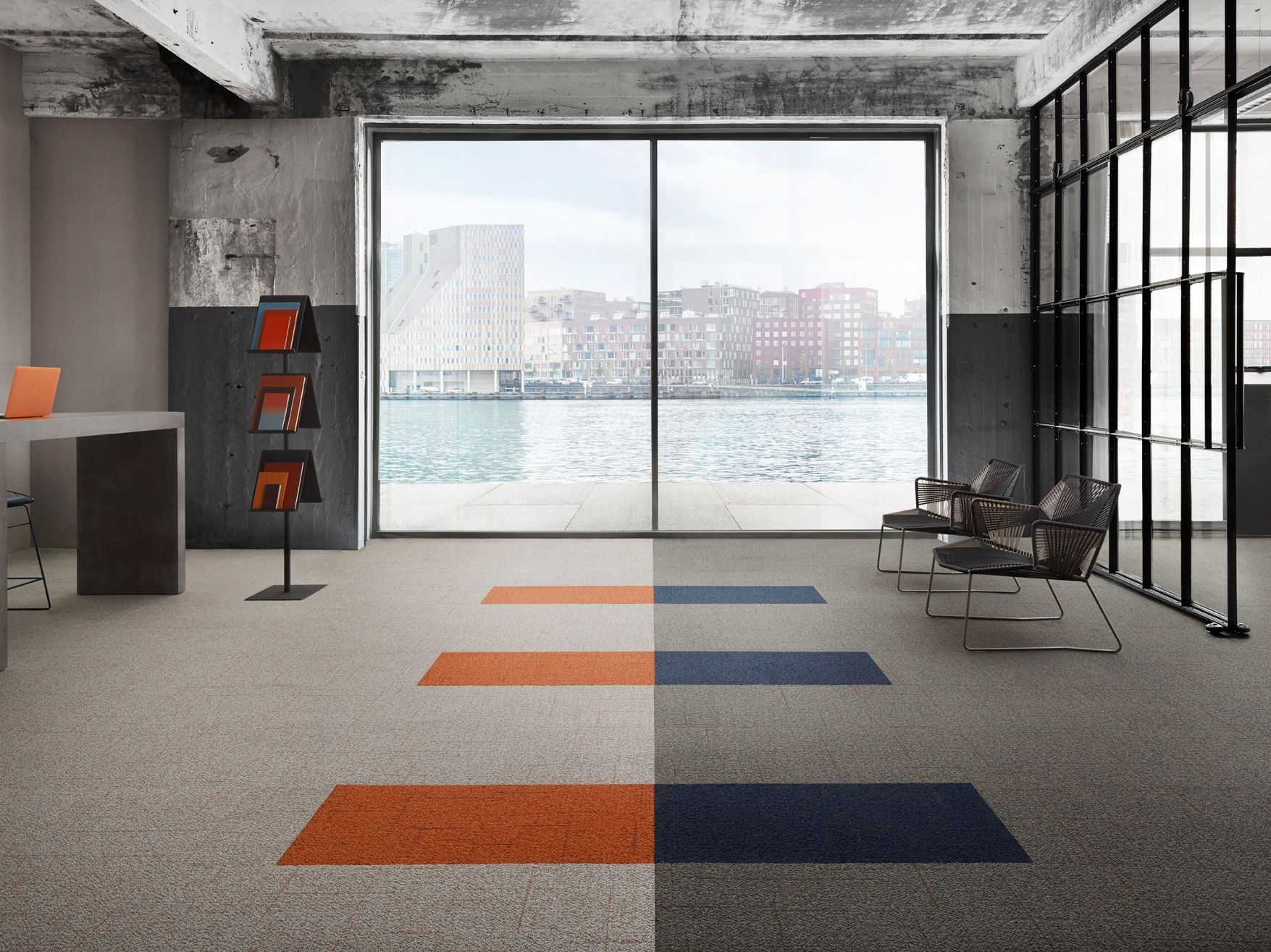 ICONIC by TARKETT - Moquette a quadrotte