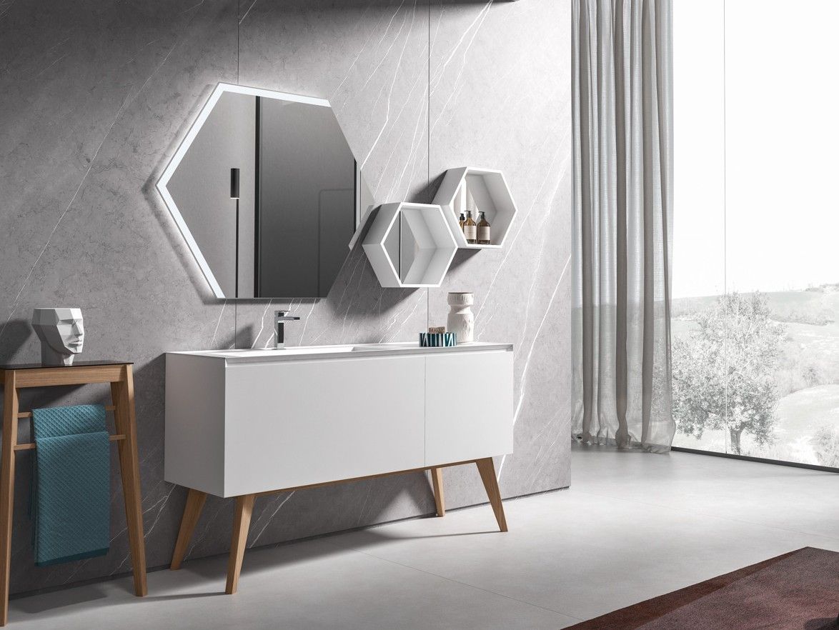 IKON 07 by BMT - Mobile lavabo da terra