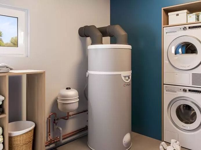 EDEL AIR FLOOR by intuis - Scaldabagno a pompa di calore