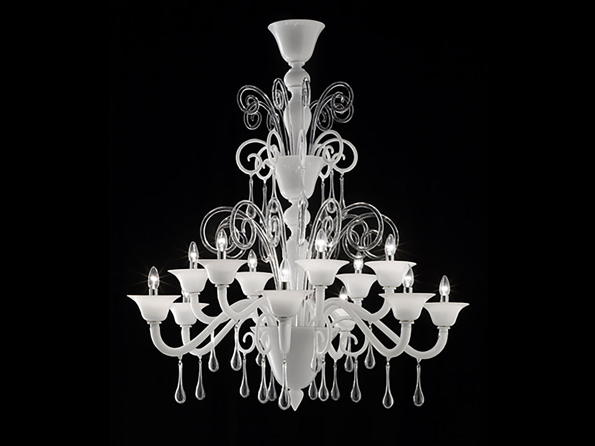 ISTANBUL 吊灯 By Wave Murano Glass