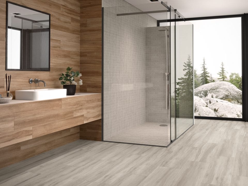 JINKO by Revigrés - Pavimento/rivestimento in gres porcellanato tecnico effetto legno