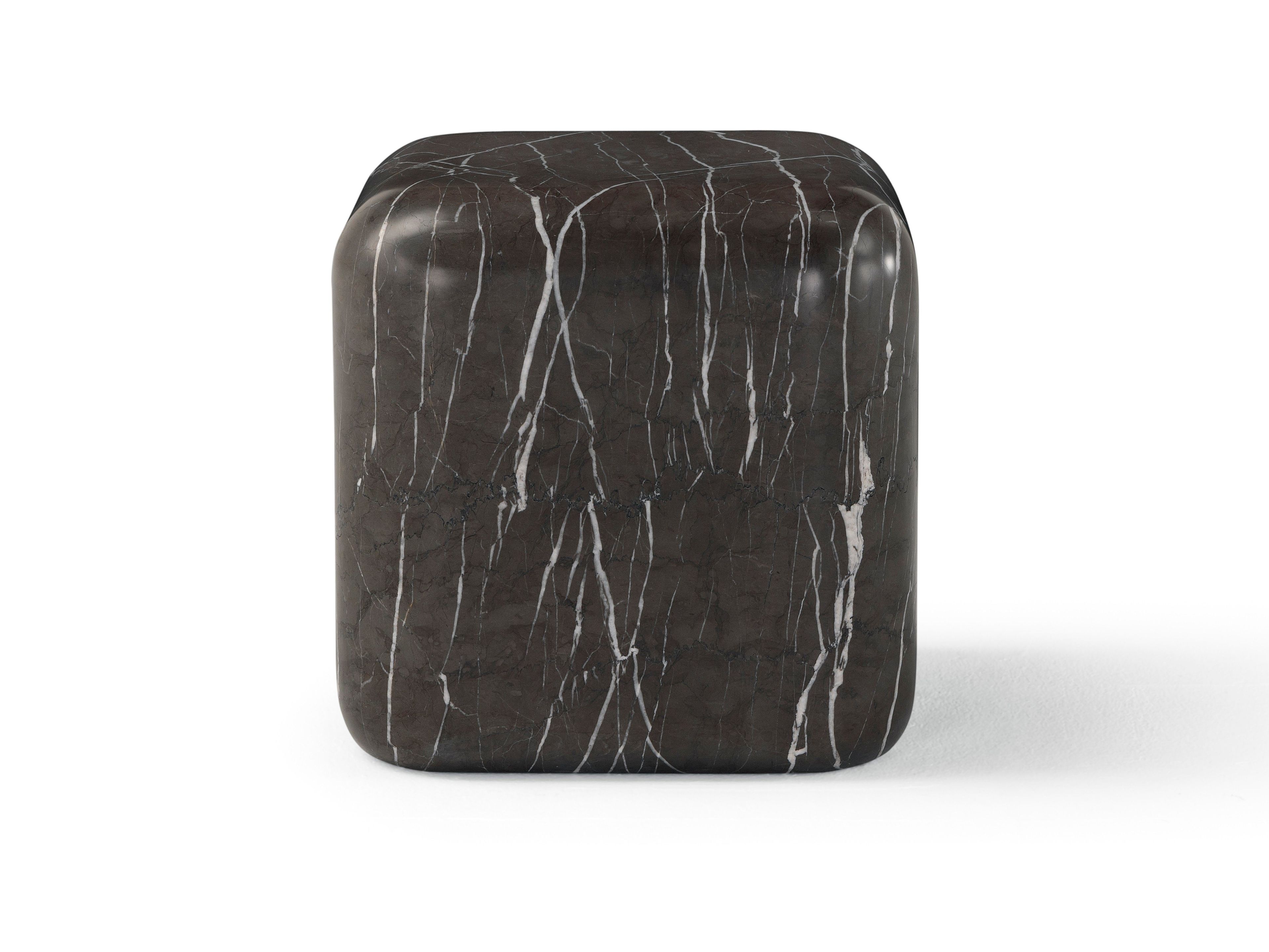 LAPIS by AMURA - Comodino quadrato in marmo - 2