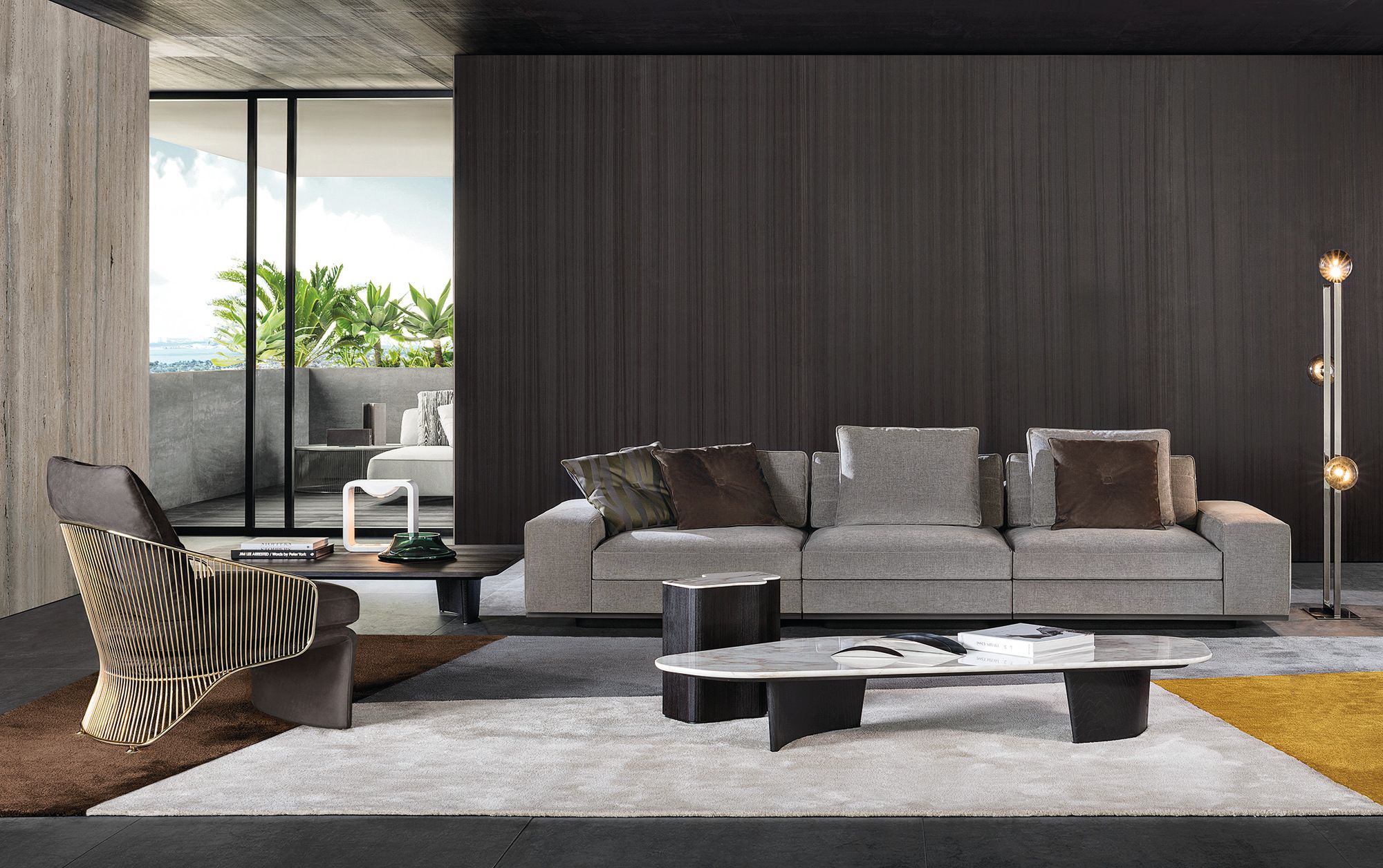 LAWRENCE CLAN Sofa By Minotti | design Rodolfo Dordoni