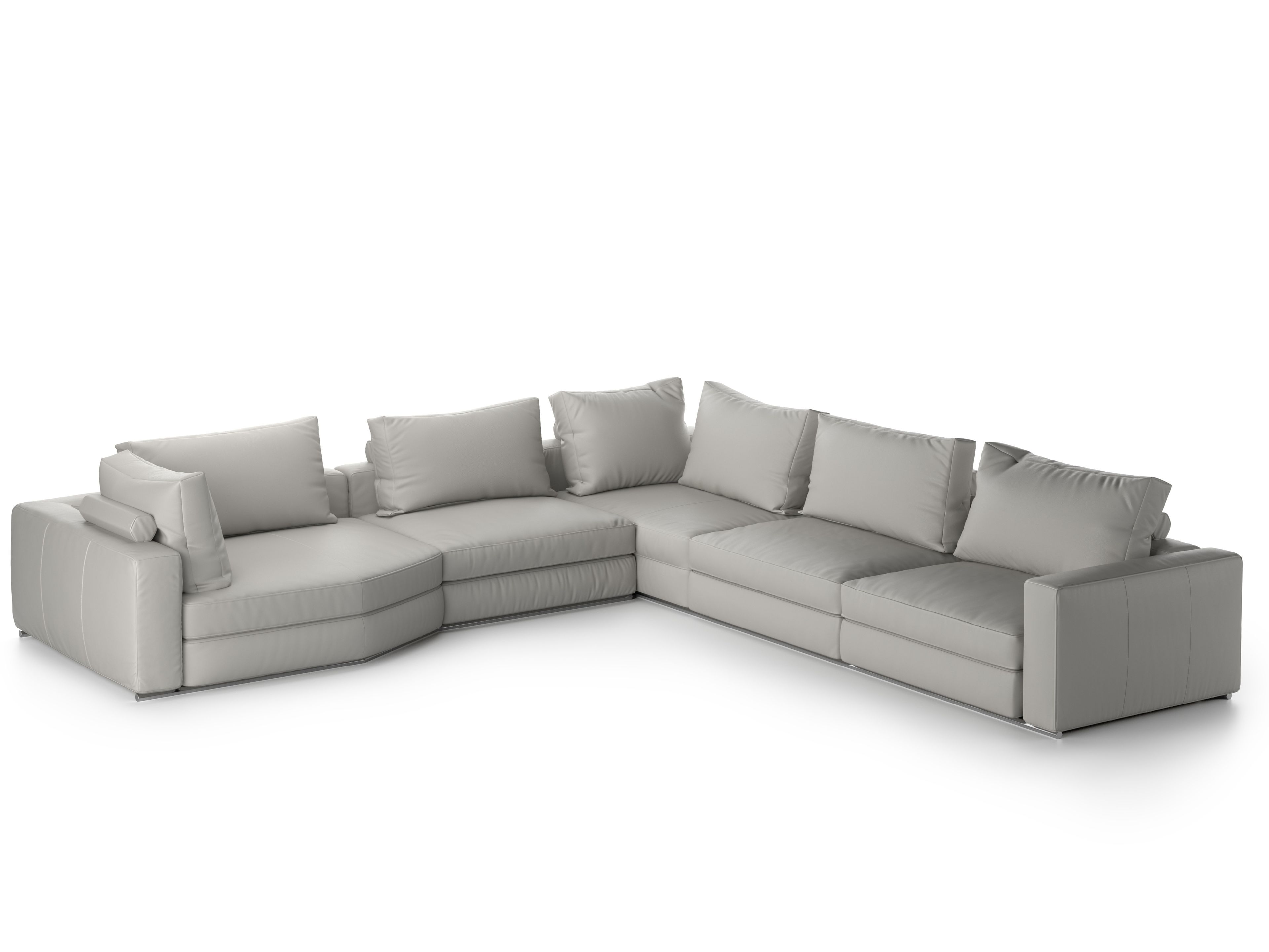 DOMINIO Upholstered sofa By Natuzzi Italia design Maurizio Manzoni