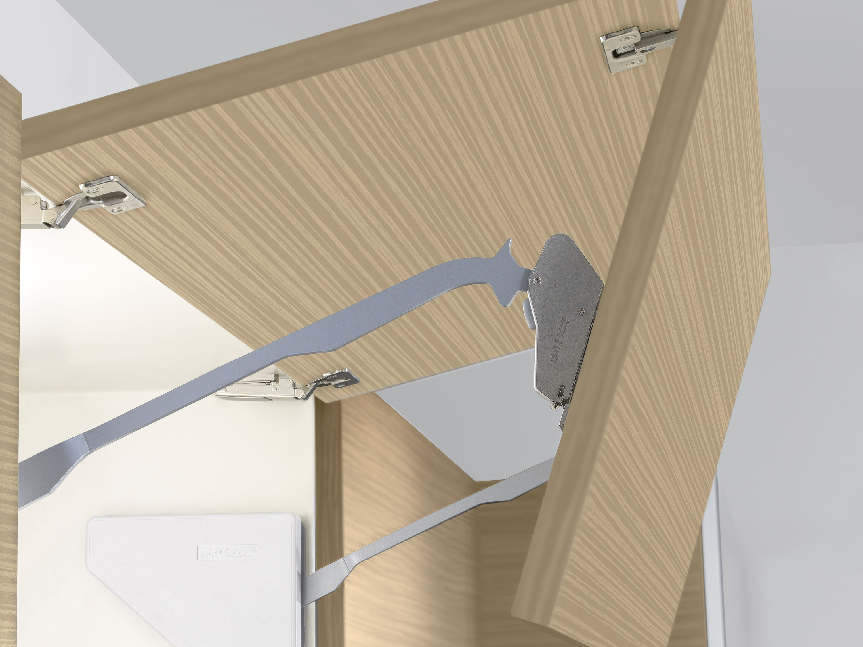 ECOTRIC Sistema Di Sollevamento Per Portellone Posteriore Per Rimorchi - Capacità 136 Kg, Adatto A Guide Laterali Da 30-61 Cm, Verniciatura Gialla, Kit Completo Di Fissaggio