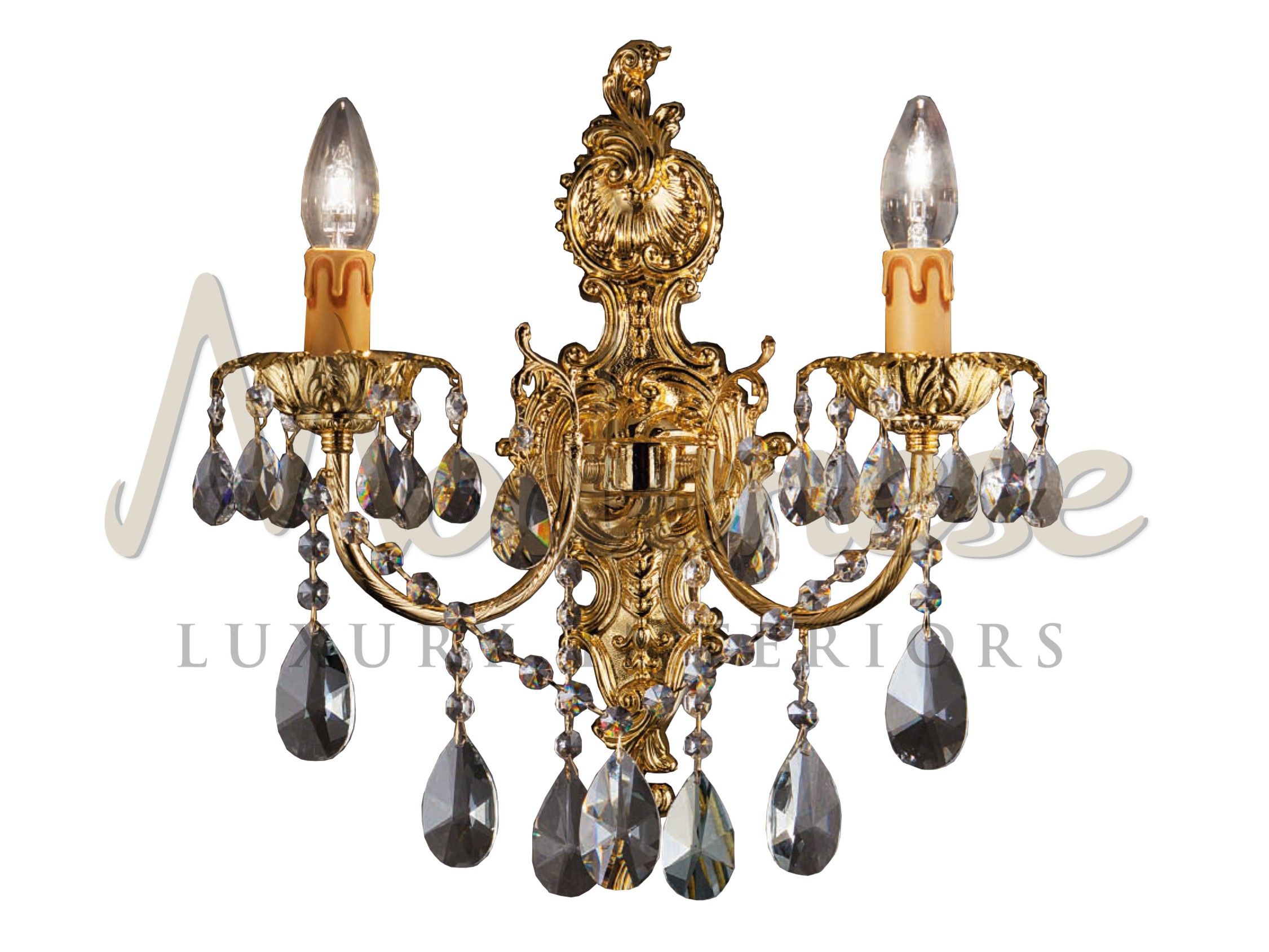 LMP204 Wall lamp By Modenese Luxury Interiors