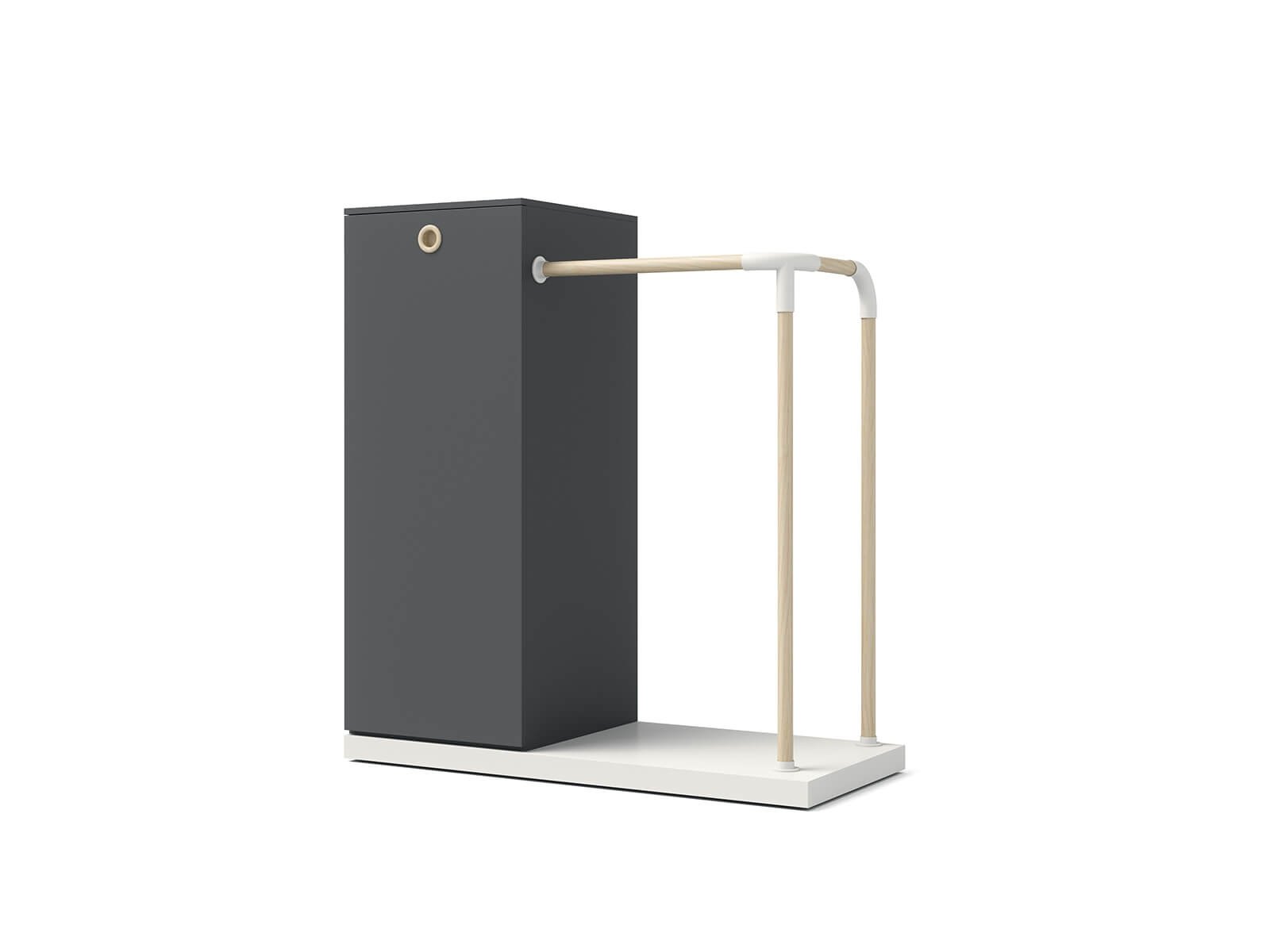 LOOP SYSTEM | Wardrobe Freestanding wardrobe with doors By Nidi