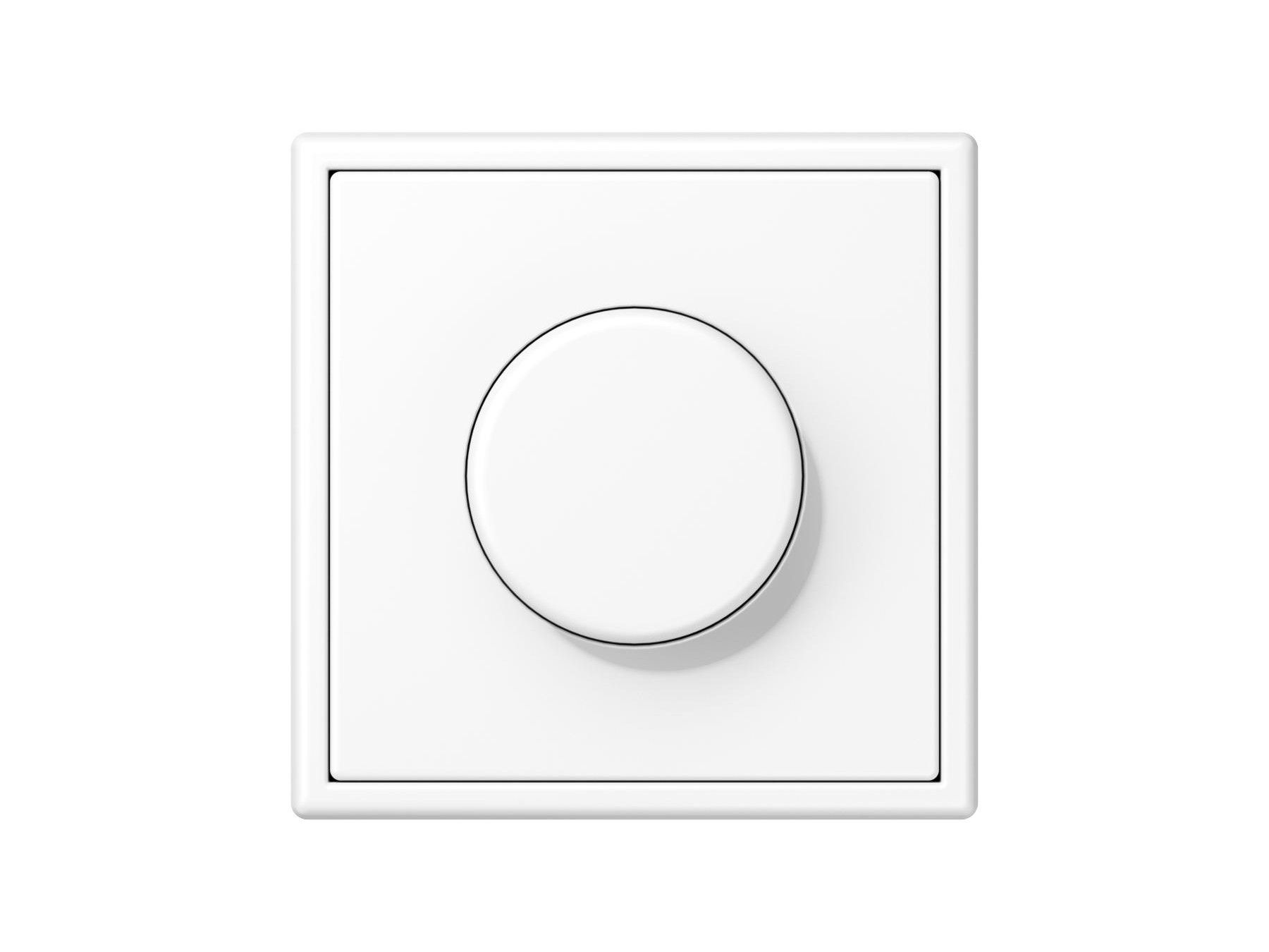 LS 990 by JUNG - Dimmer bianco alpino opaco