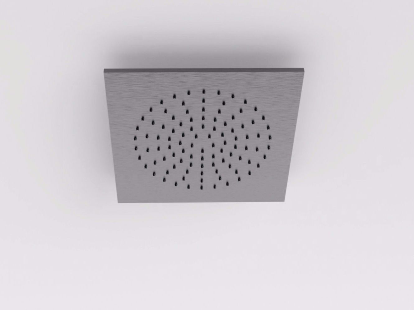 MAE by Rexa - Soffione doccia a soffitto da incasso in acciaio inox