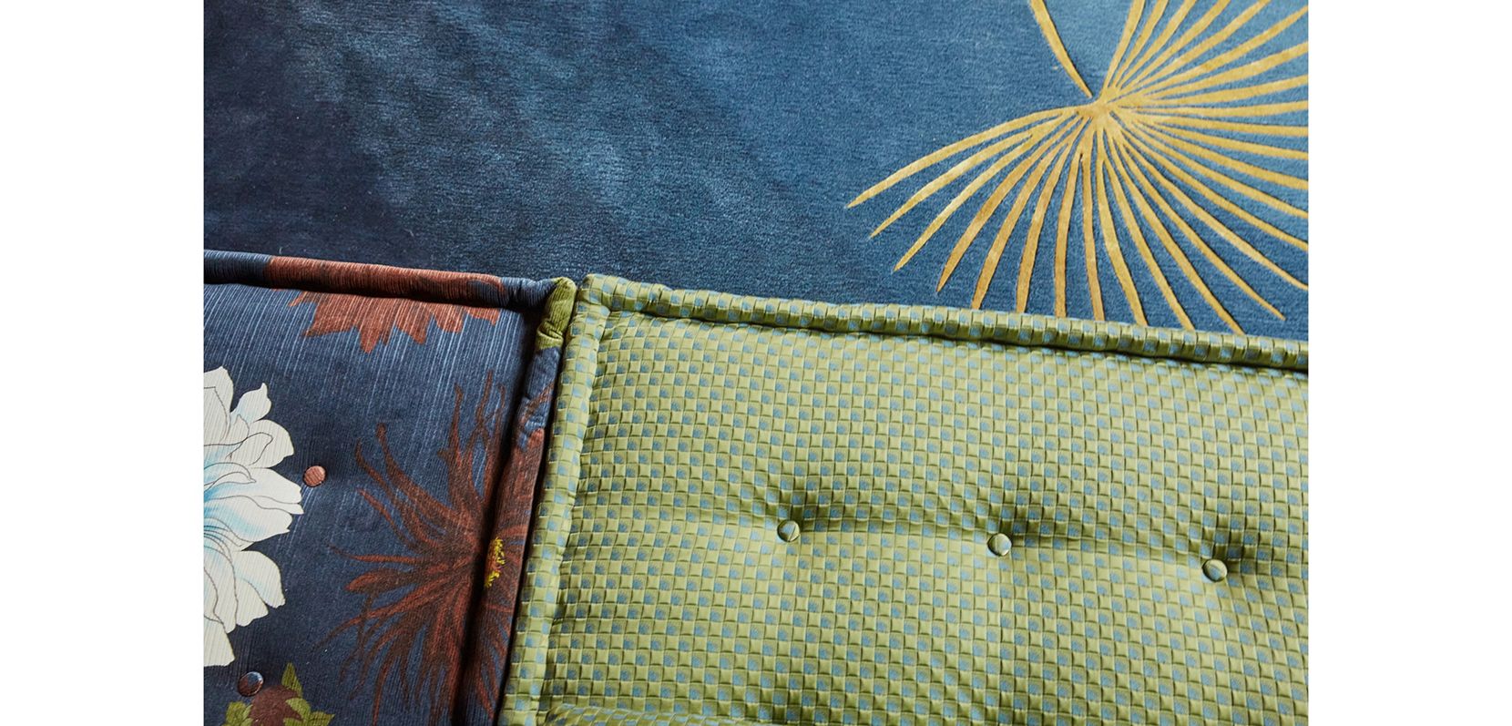 Canapé composable en tissu MAH JONG | IRUNE Collection Mah Jong By