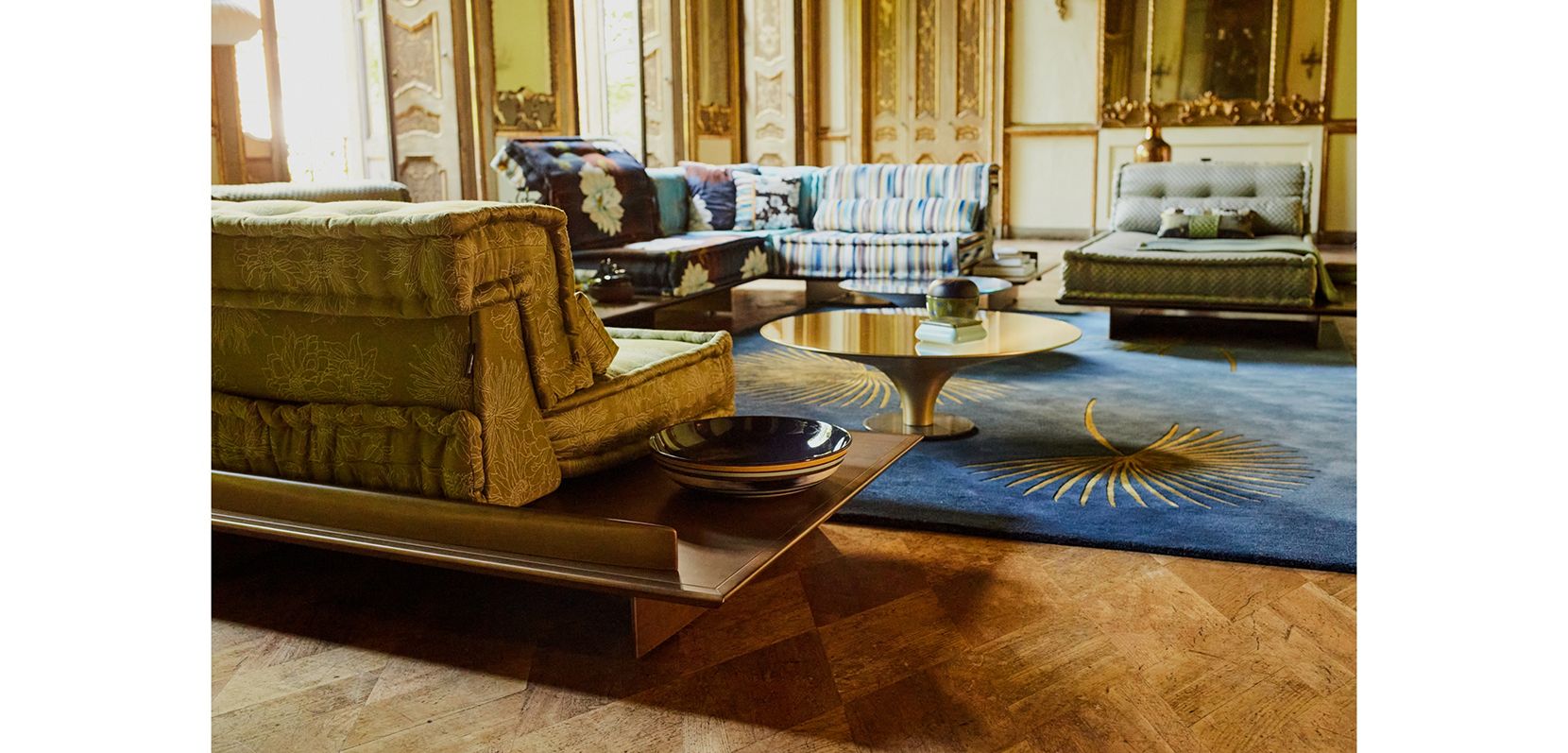 Canapé composable en tissu MAH JONG | IRUNE Collection Mah Jong By