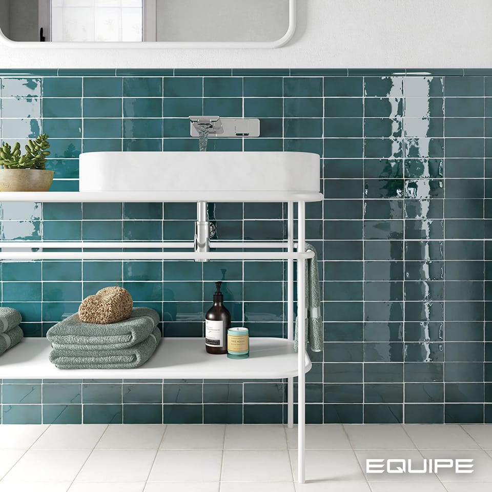 Indoor whitepaste wall tiles MANACOR By EQUIPE CERAMICAS