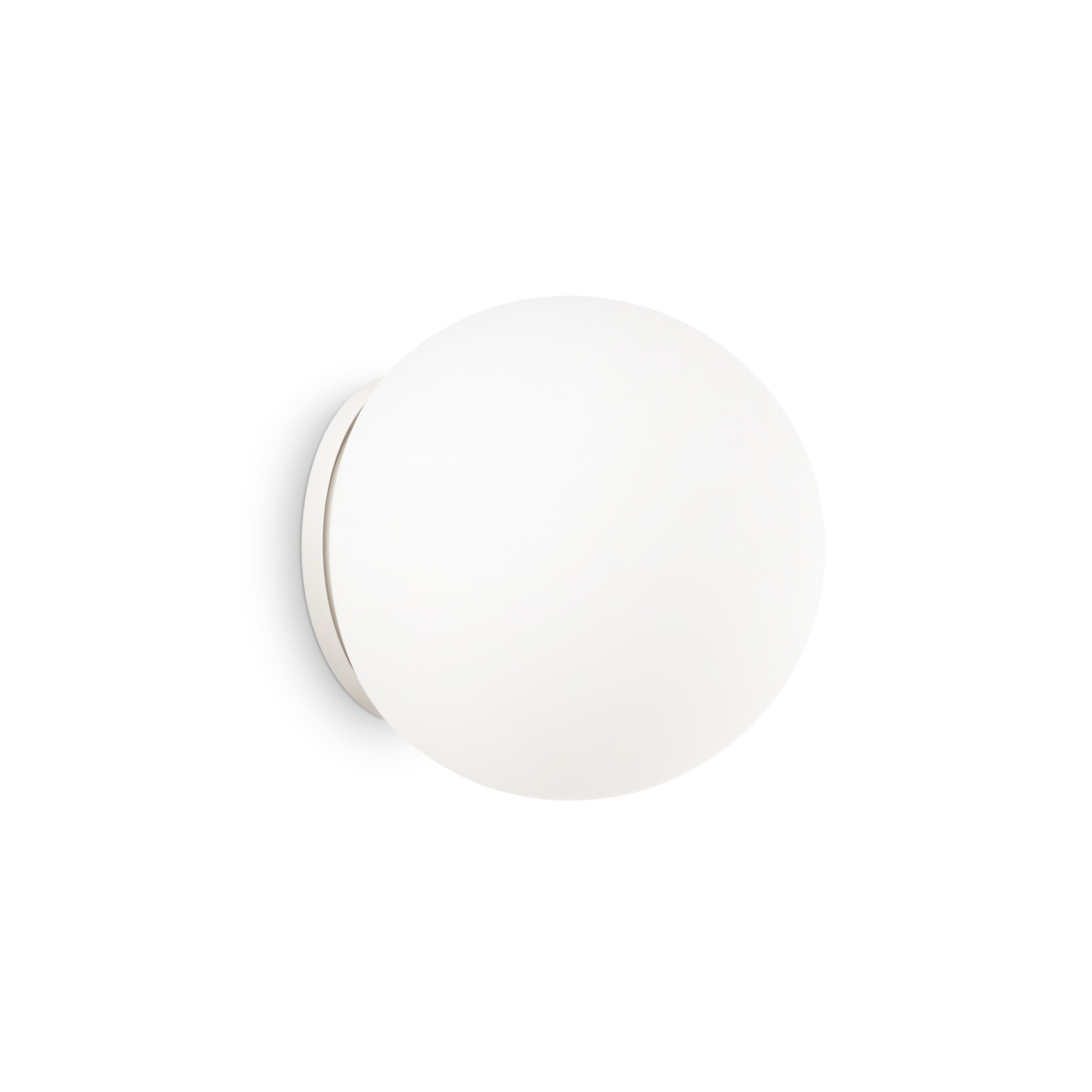 Ideal Lux Mapa Bianco - Applique Da Parete Moderna Con Luce LED Calda 3000K, 4W Inclusi, Design Minimalista - 4