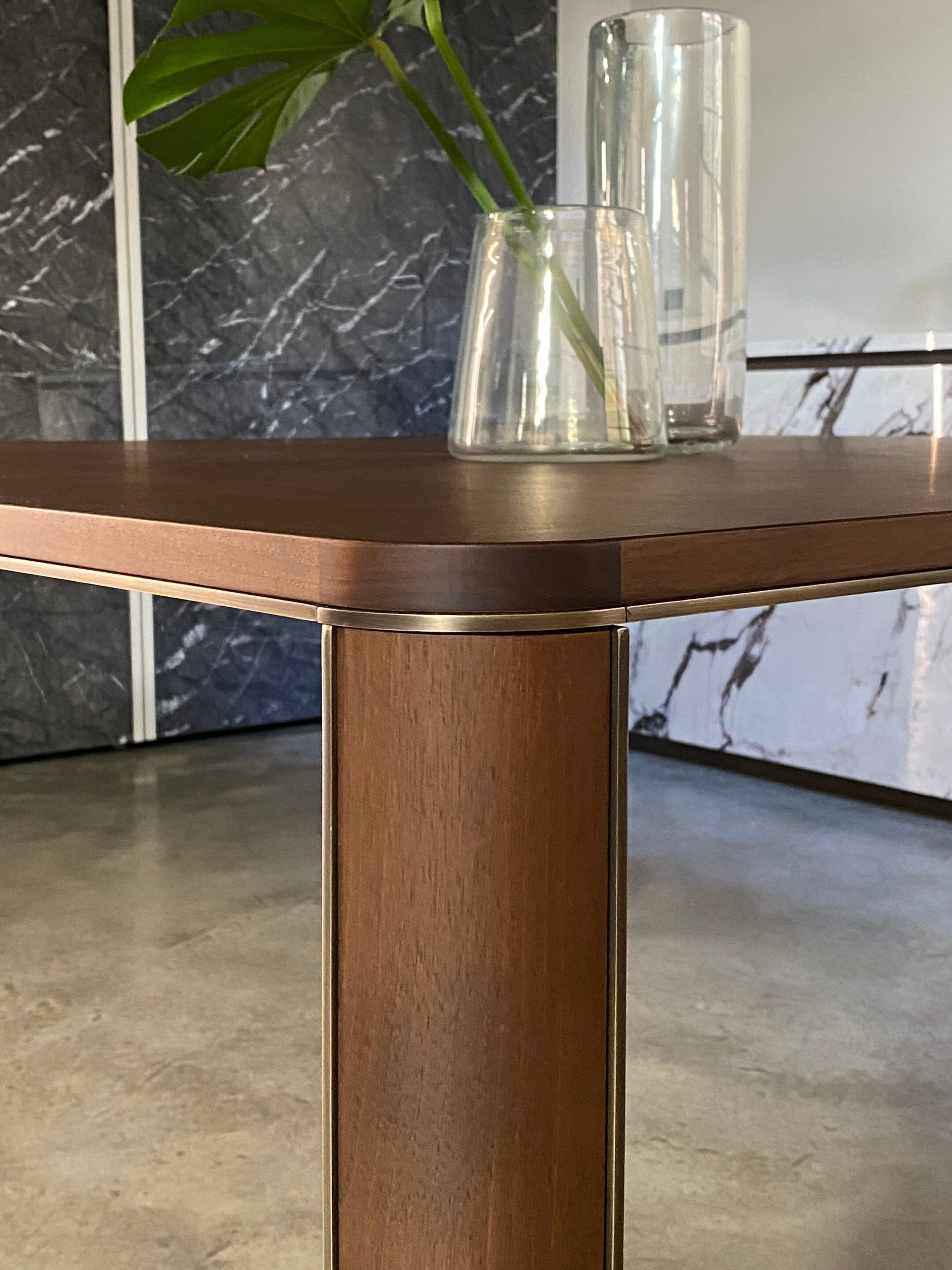 GREGORIO by MG12 - Tavolo in acciaio e legno - 4