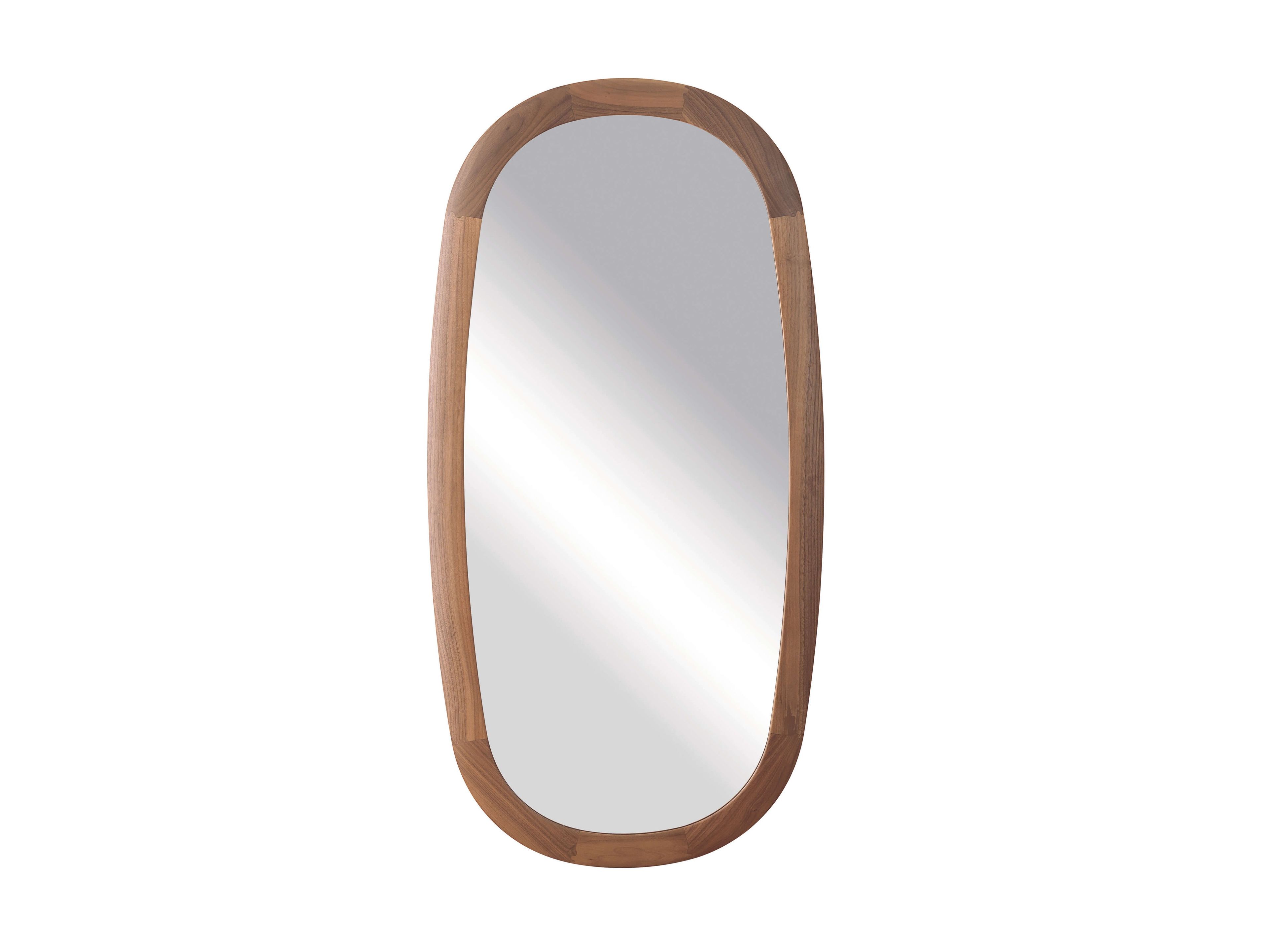 MIRAGE Oval mirror Oval wallmounted framed mirror By Pacini