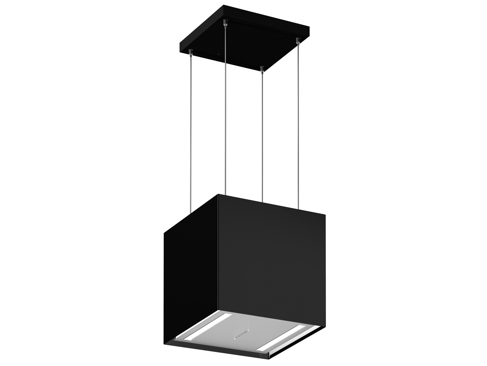 MODERN KUD40PRO1XA Stainless steel island hood with integrated