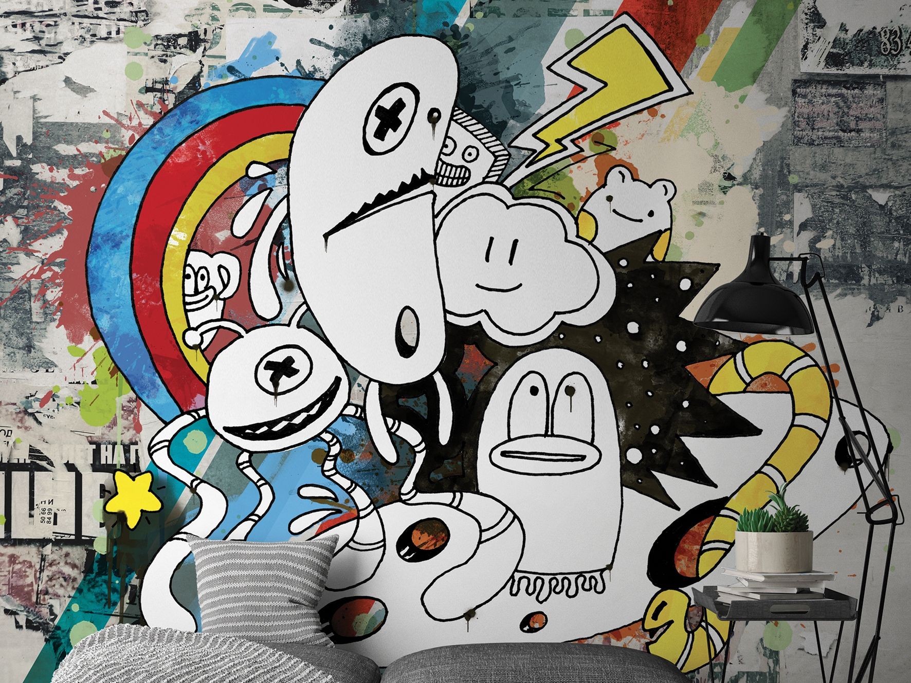 MOON37 by Inkiostro Bianco - Carta da parati