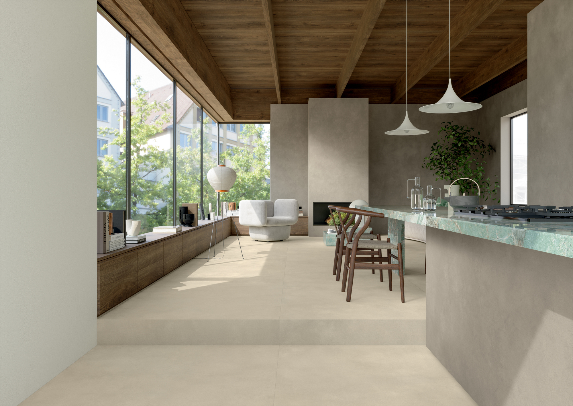 MULTIFORME DUNE FOSSILE Flooring By Marca Corona
