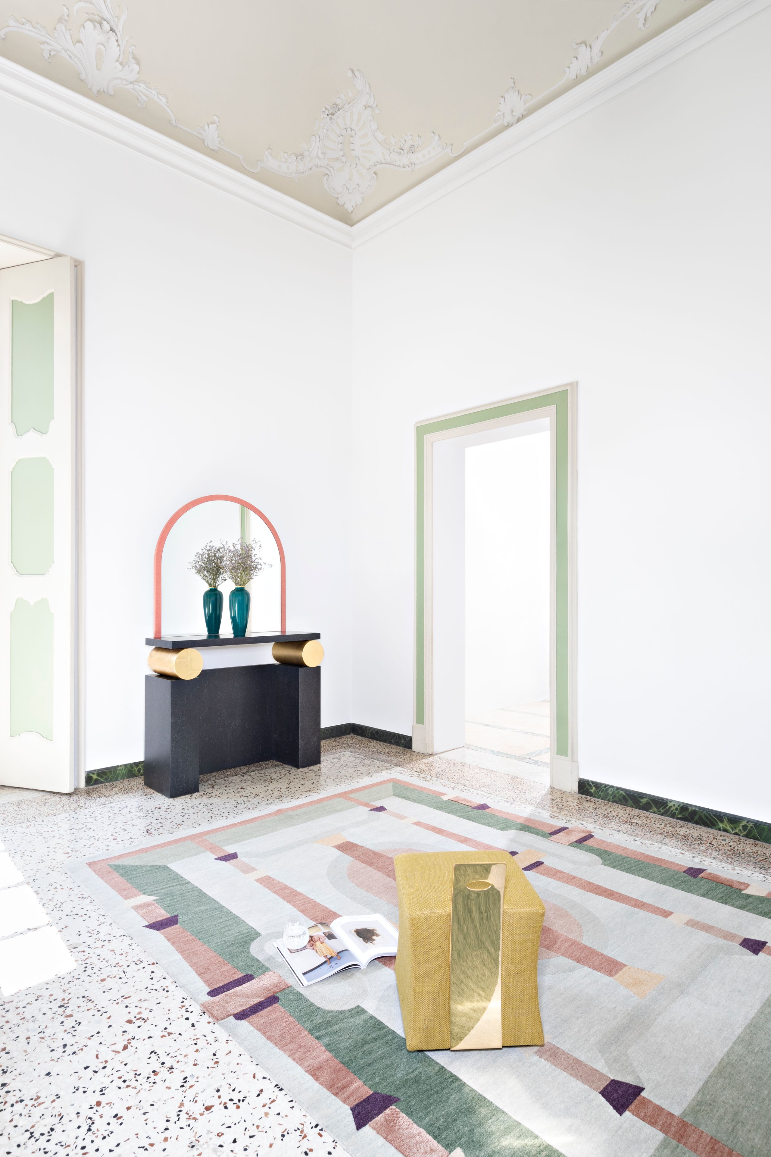 NASTAGIO by cc-tapis - Tappeto rettangolare fatto a mano - 2