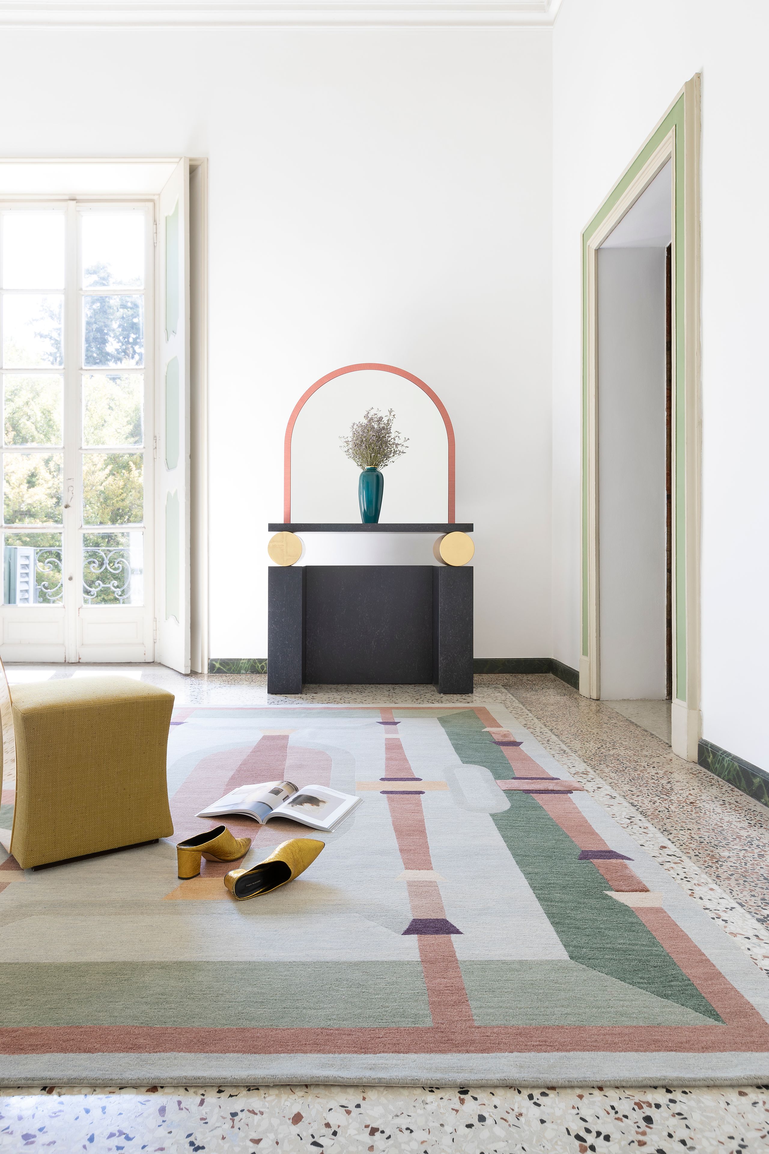 NASTAGIO by cc-tapis - Tappeto rettangolare fatto a mano - 3