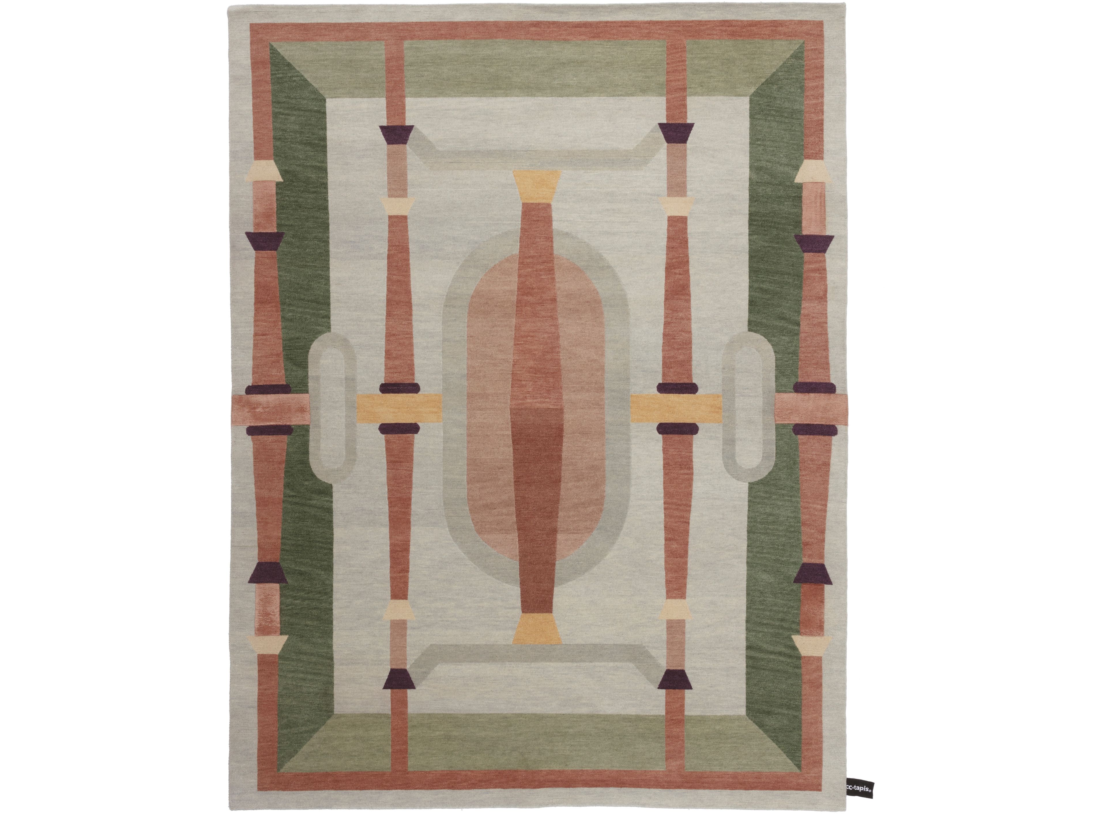 NASTAGIO by cc-tapis - Tappeto rettangolare fatto a mano