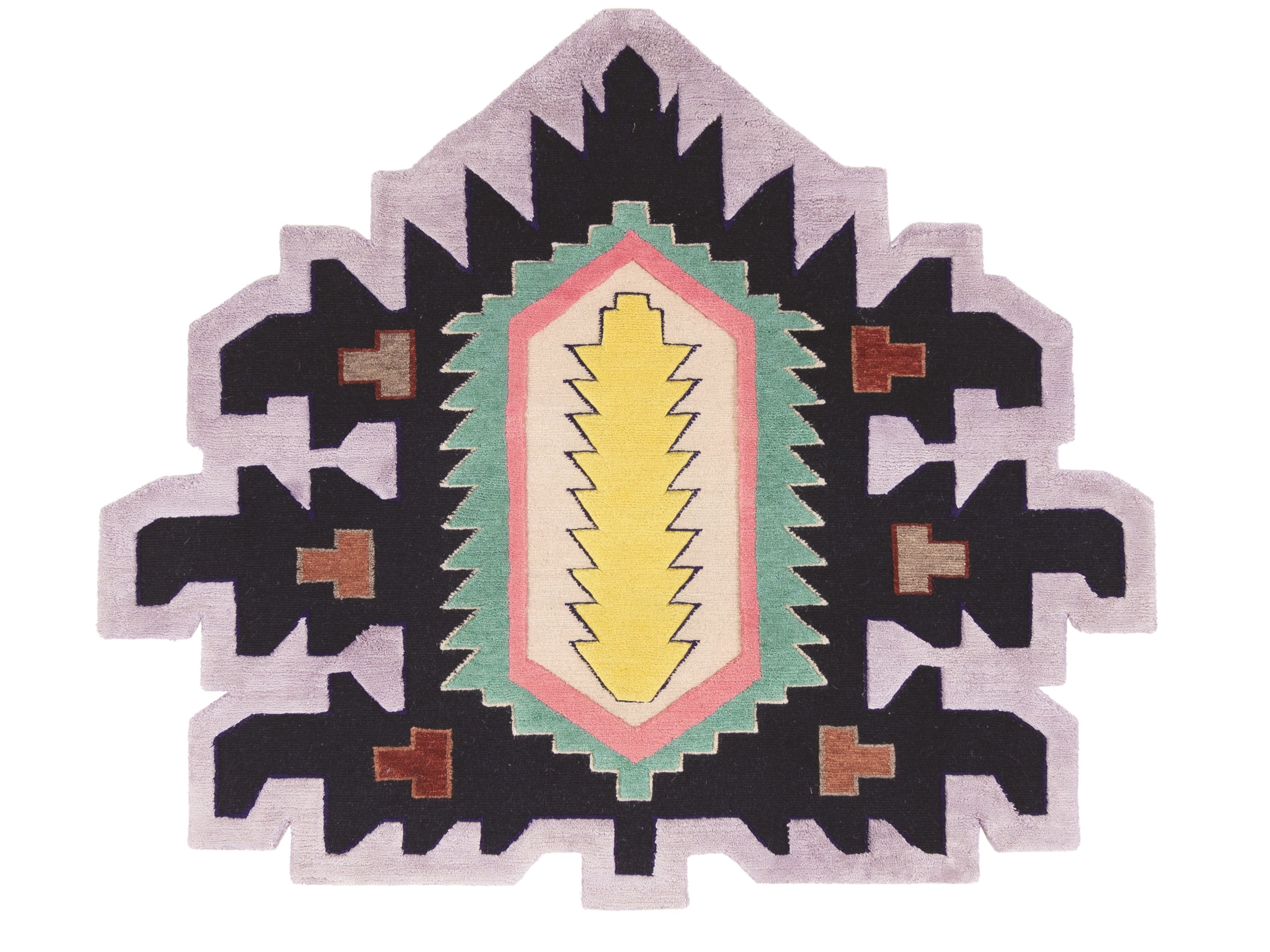 PALMETTE LAZER CANNON by cc-tapis - Tappeto fatto a mano su misura