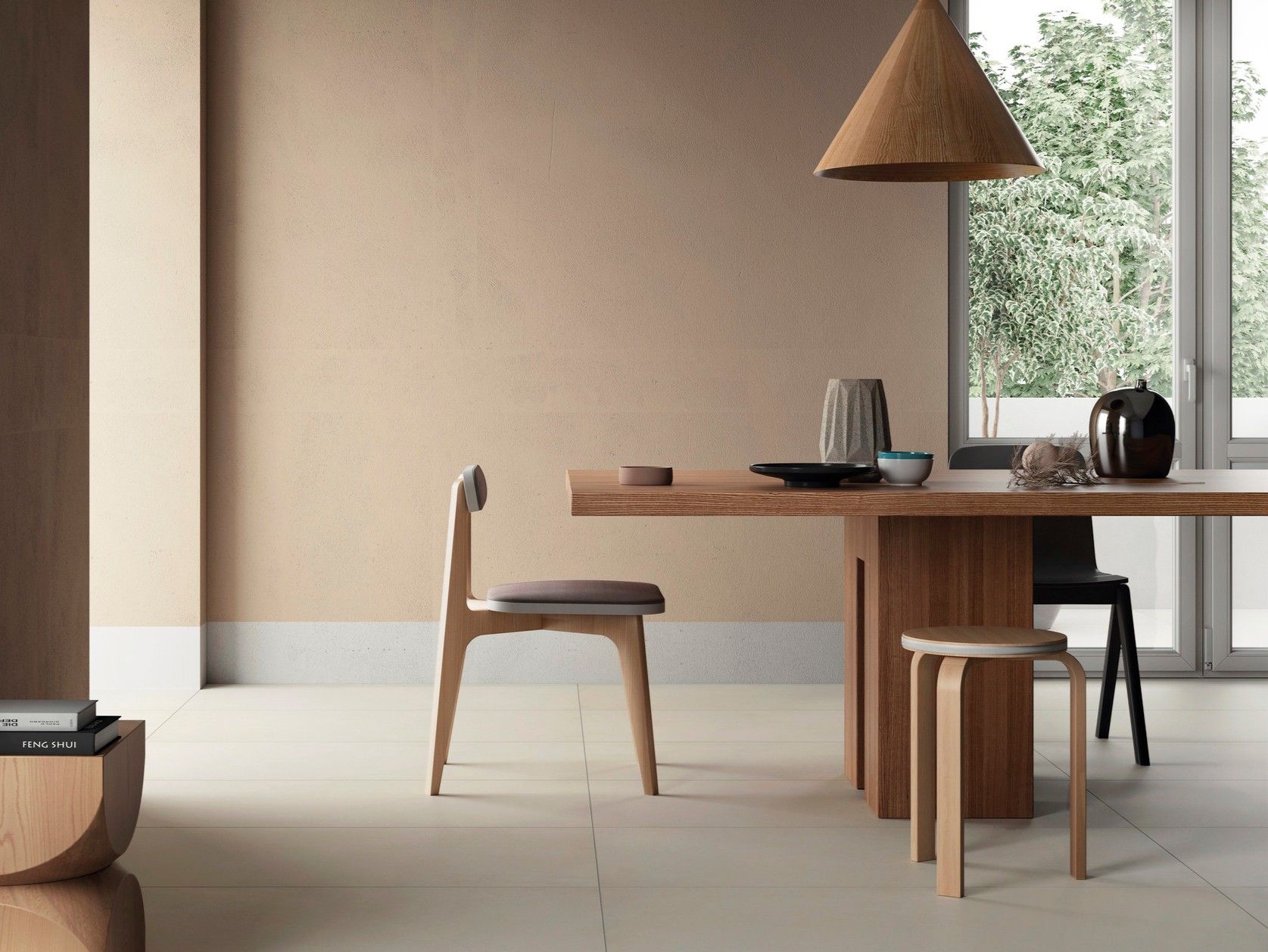 NEXT CHALK by ARIOSTEA - Pavimento/rivestimento in gres porcellanato per interni ed esterni effetto cemento