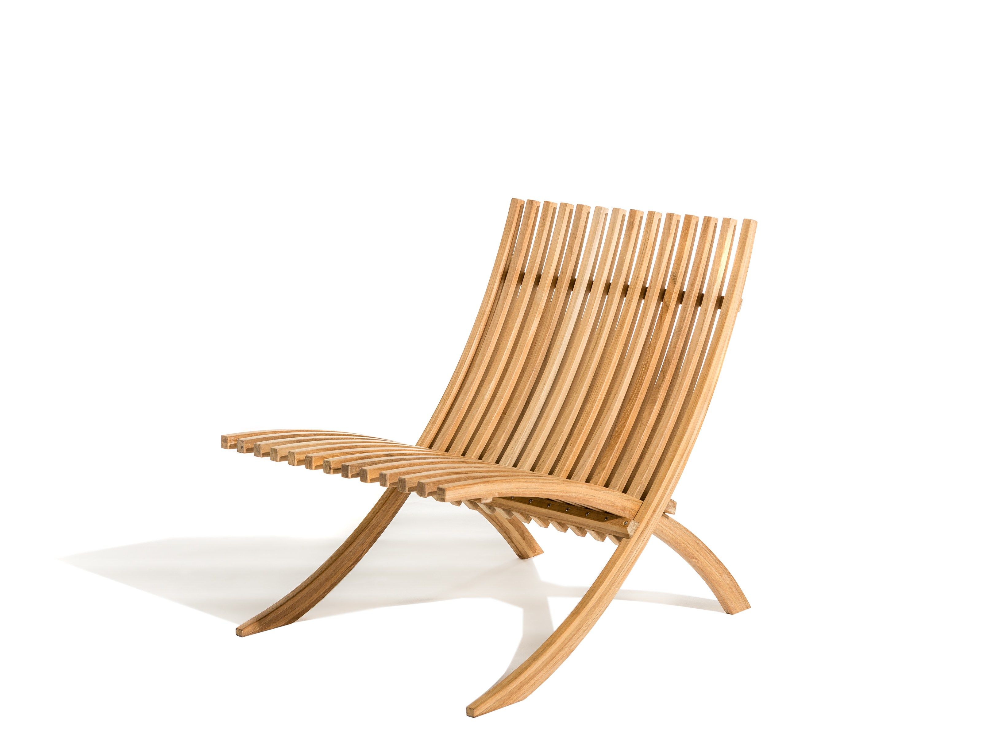 NOZIB Teak deck chair By Skargaarden design NilsOle Zib