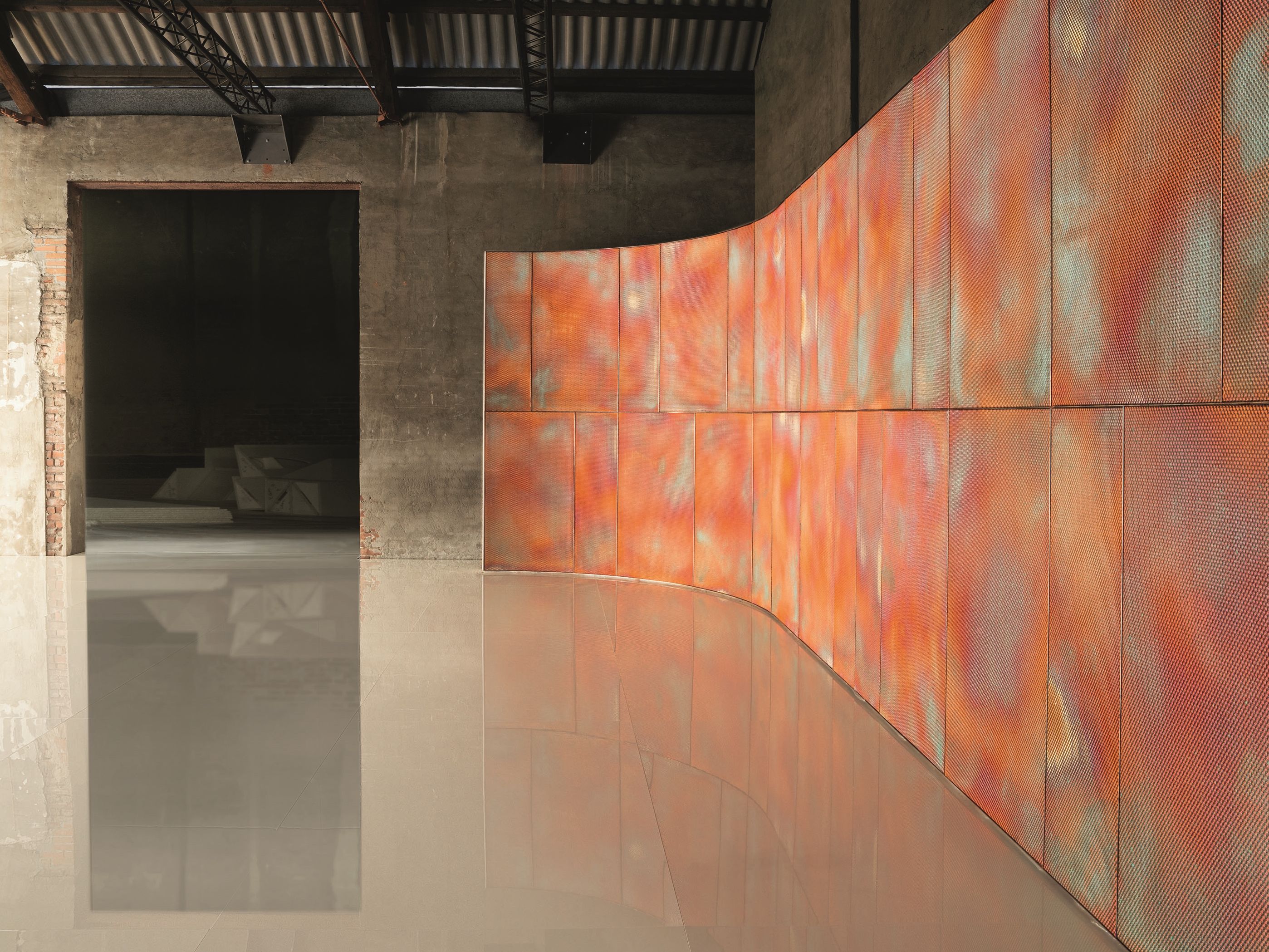 Tela wall tiles NUBILA By Paola Lenti